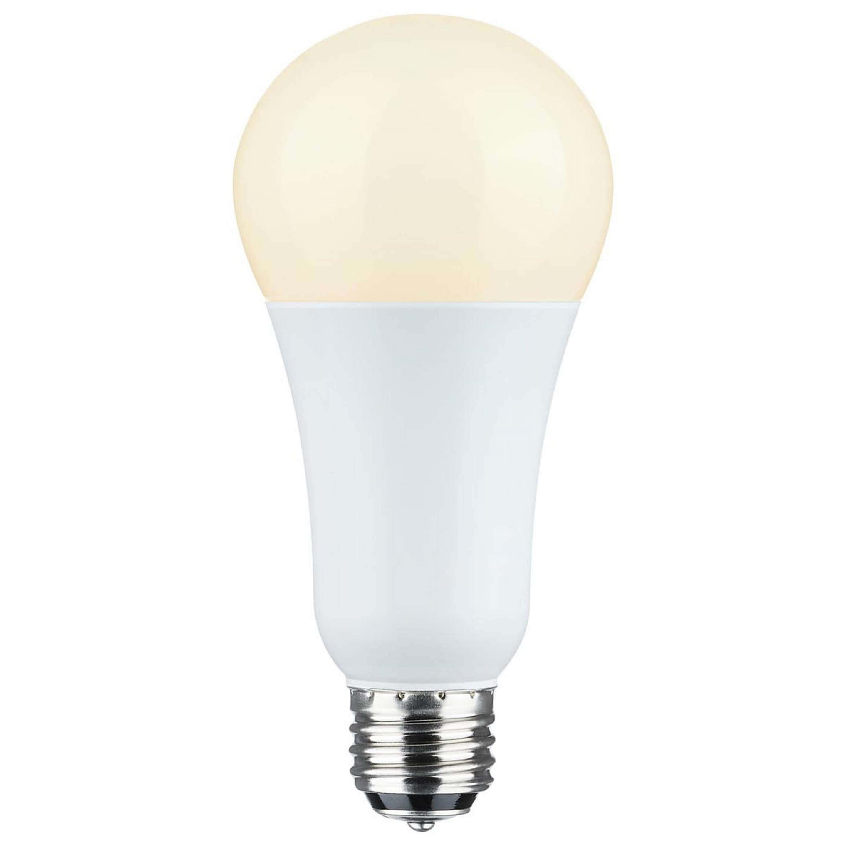 A 5/14/20 Watt 3-Way Medium Base LED Bulb with White color