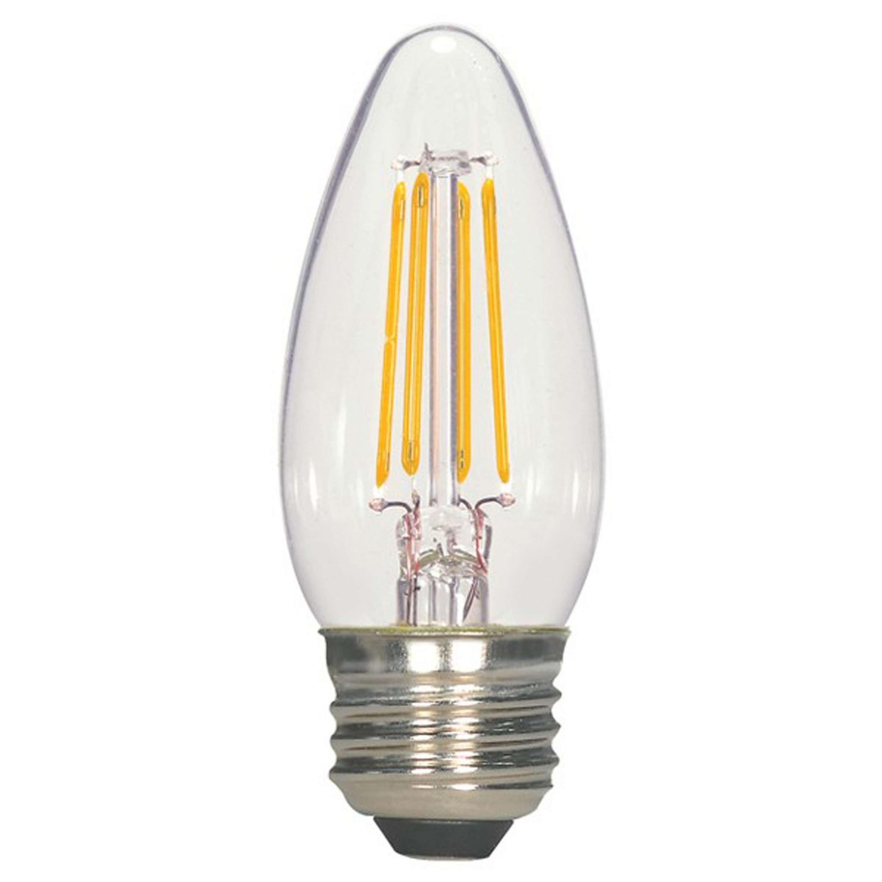 A 4 Watt Medium Base LED Bulb with undefined color