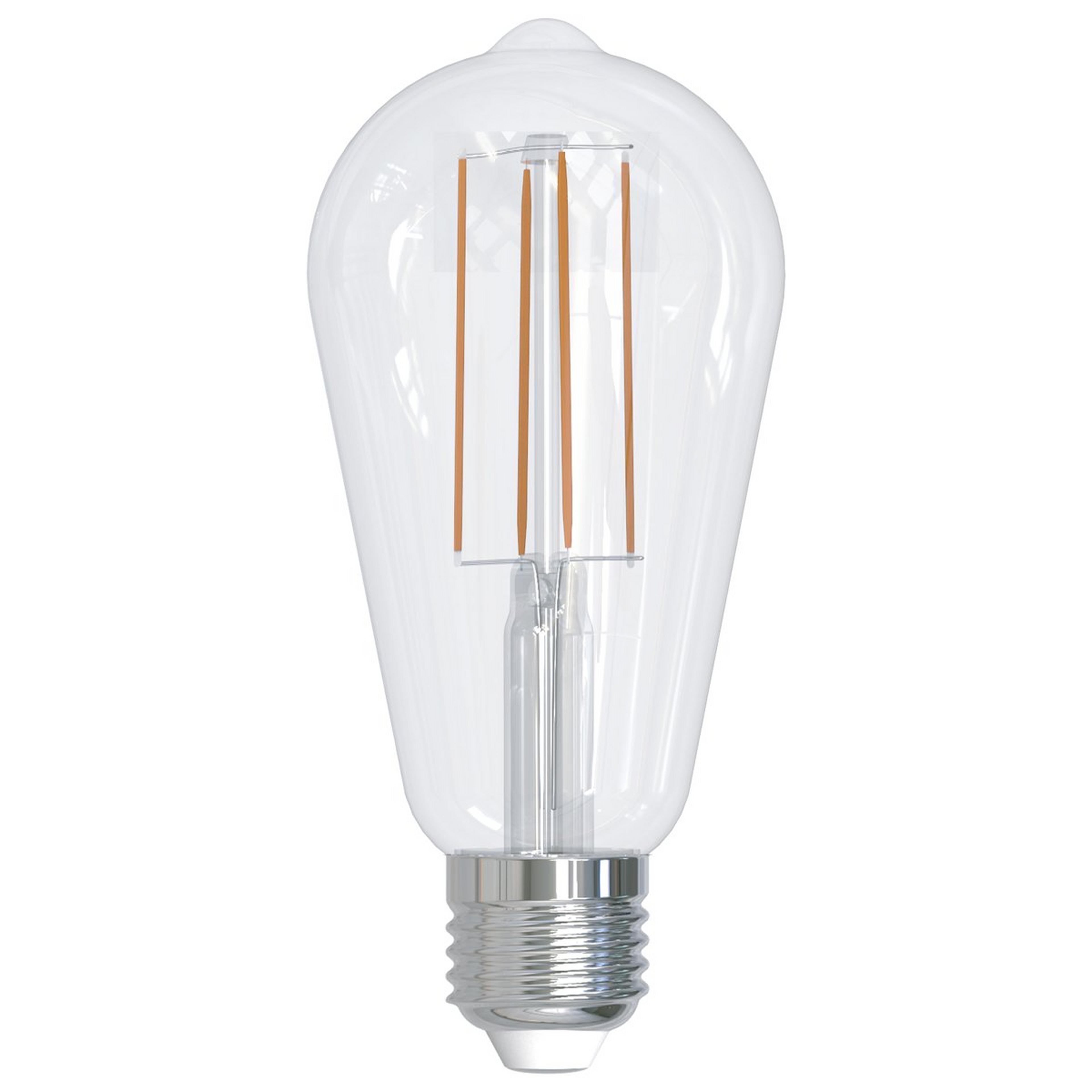 A 4.5 Watt Vintage Filament Medium Base LED Bulb with Clear color