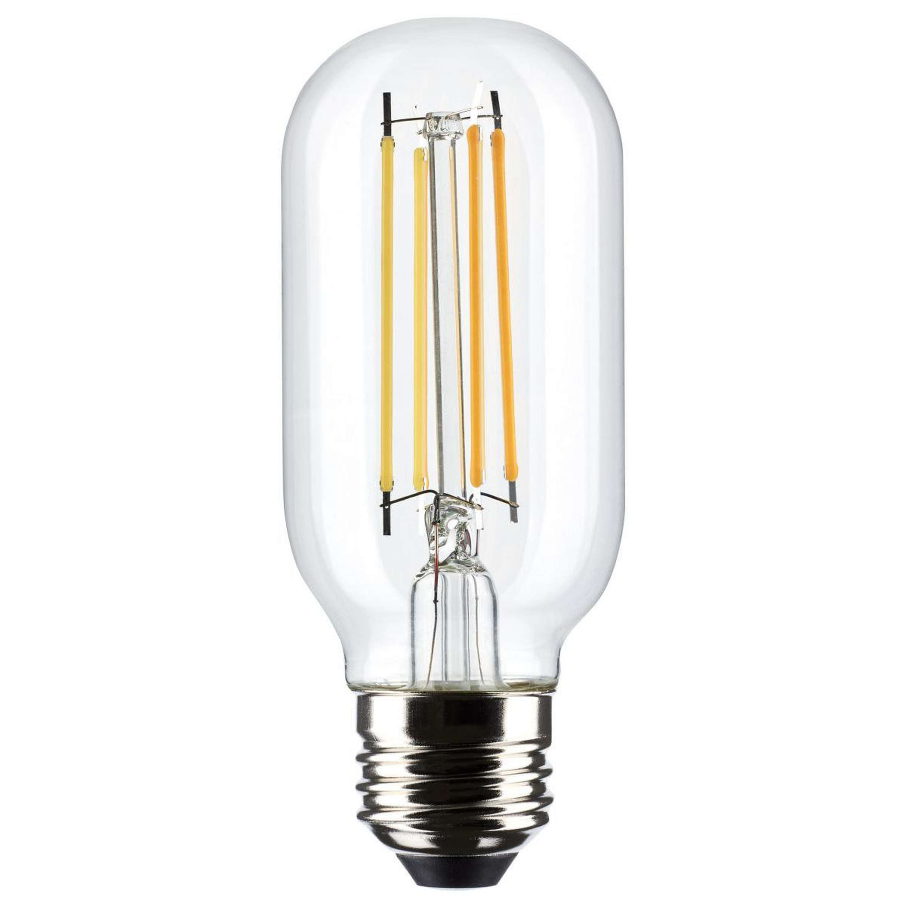 A 5.5 Watt T14 Medium Base LED Bulb - Clear with undefined color