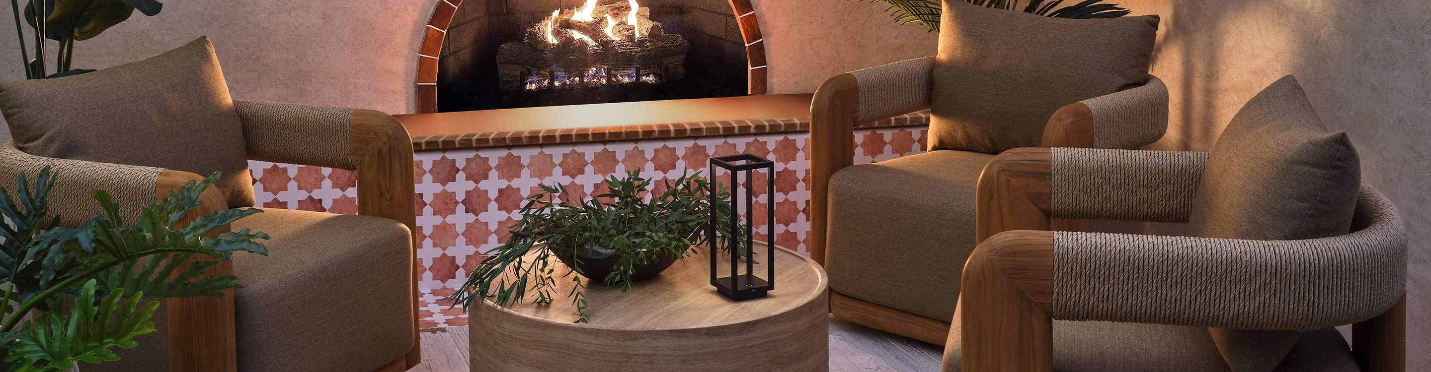 Hacienda Splendor Outdoor Area