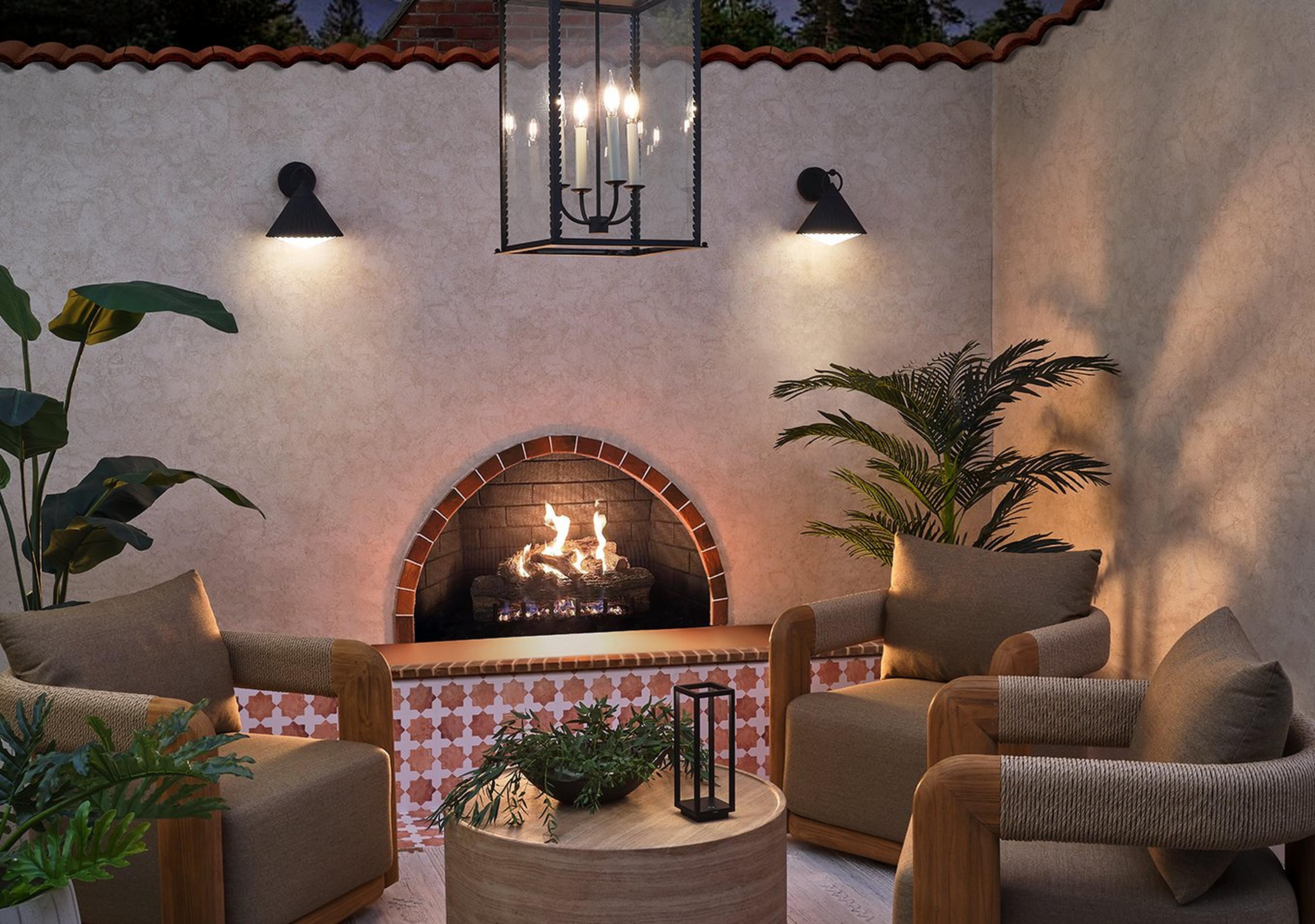 Hacienda Splendor living room