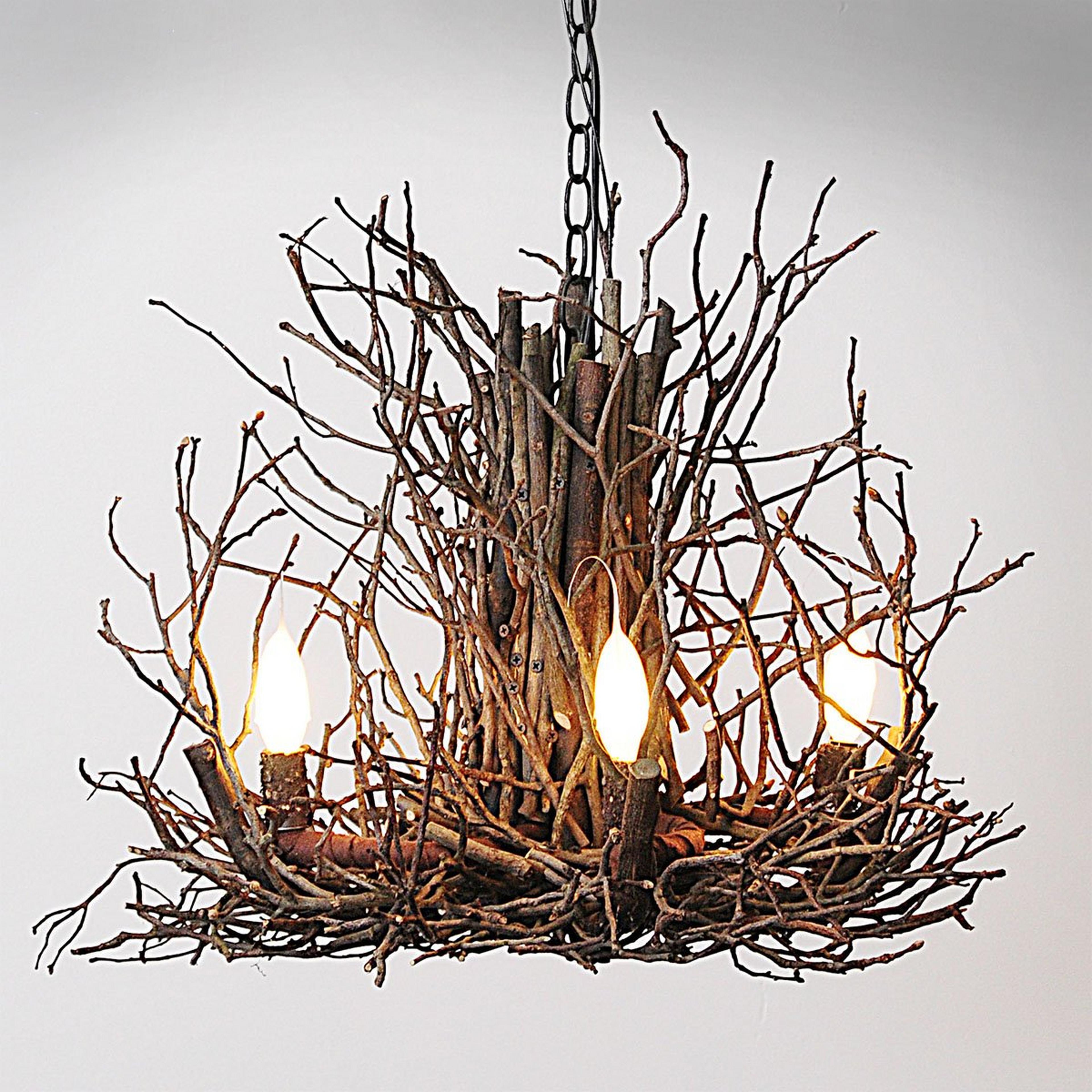 Naturally Superior Twig Chandelier