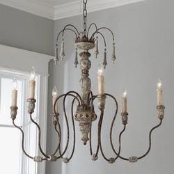 Regal Distressed Chandelier