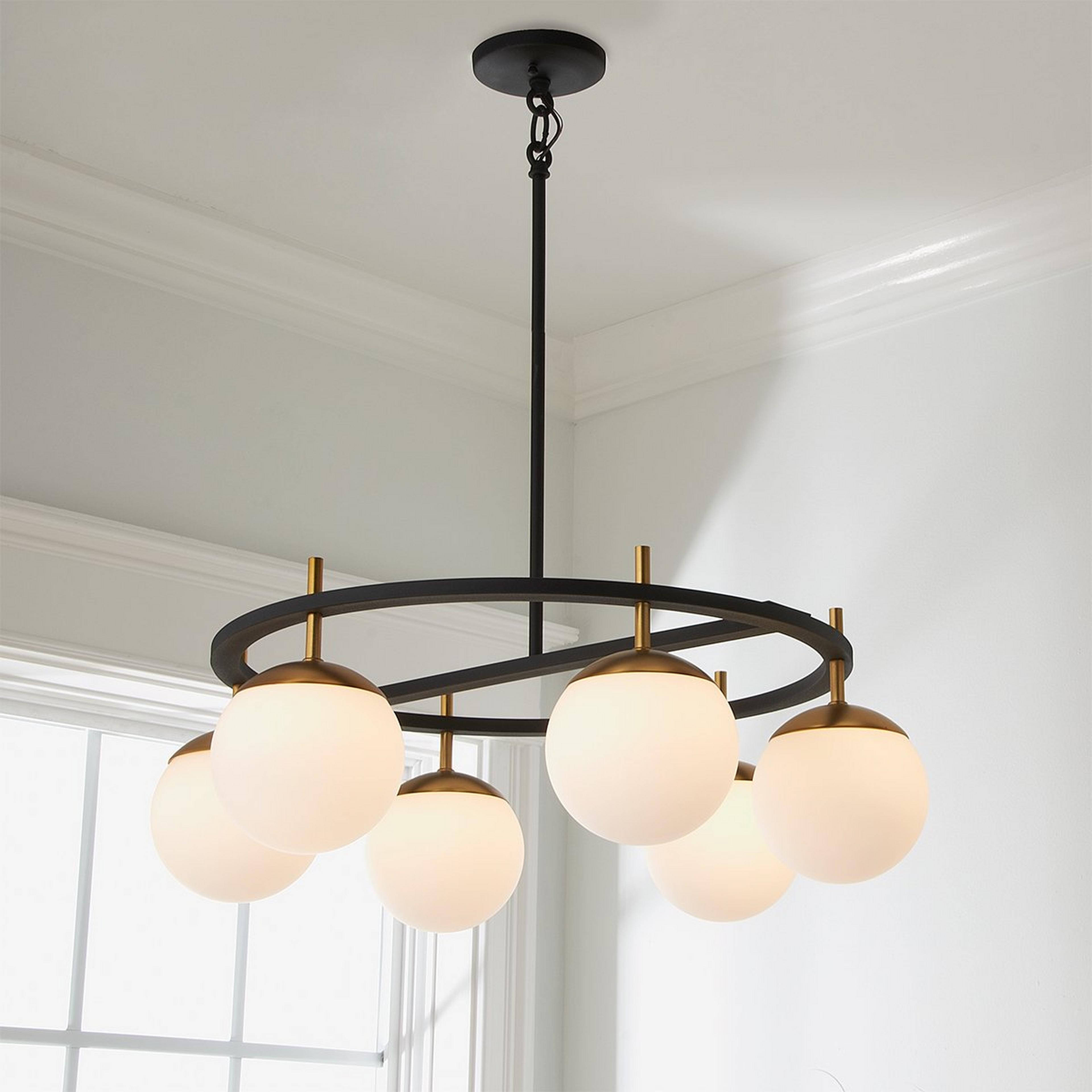 Harmony Globes Circular Chandelier