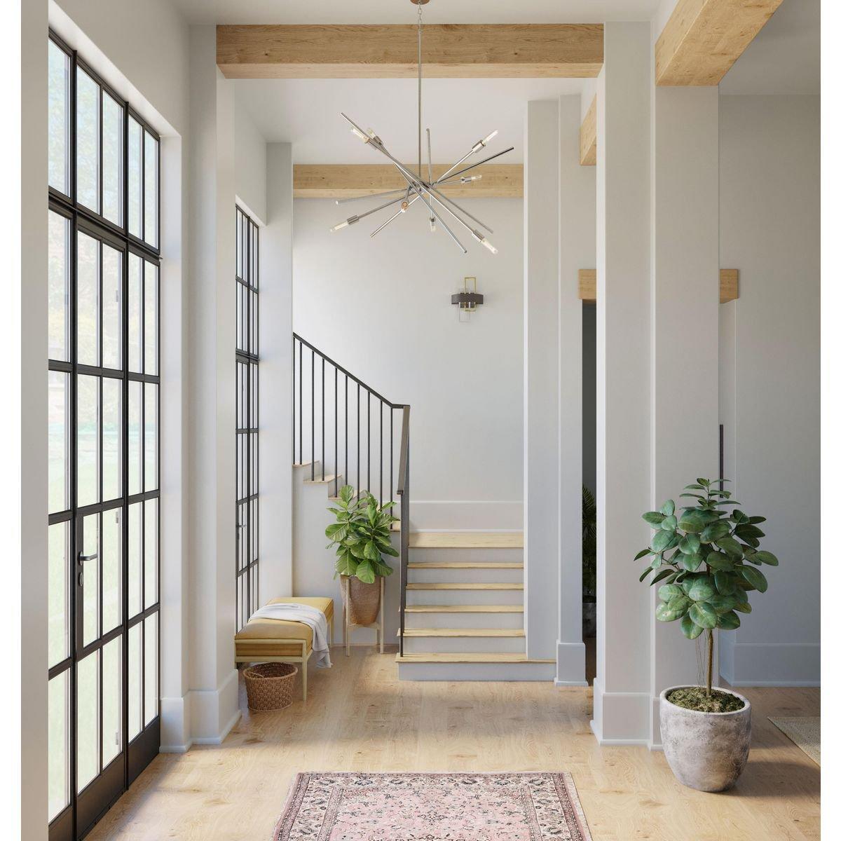 Chandelier Novelbright 新品未開封 Kate Spade New York Leighton Chandelier in Brass by Visual