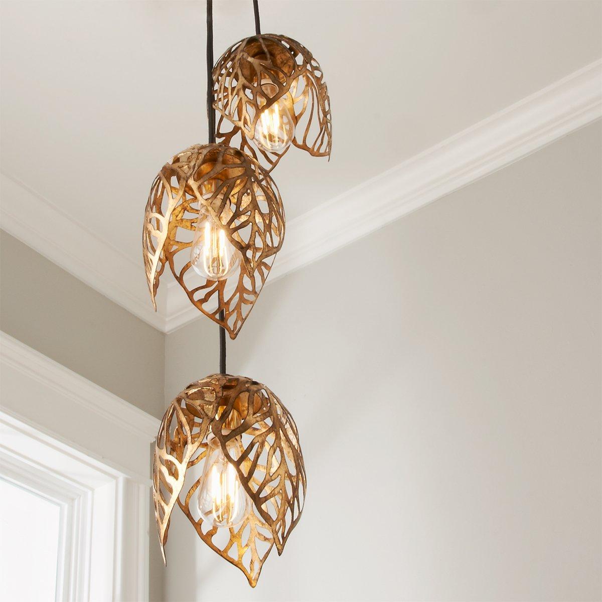 その他 Jean Jullien light Gilded Leaves Chandelier | Shades of Light