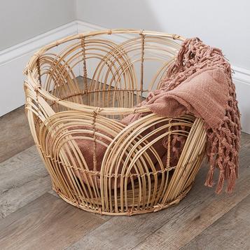 Open Weave Seagrass Basket