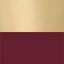 Brass / Maroon Red