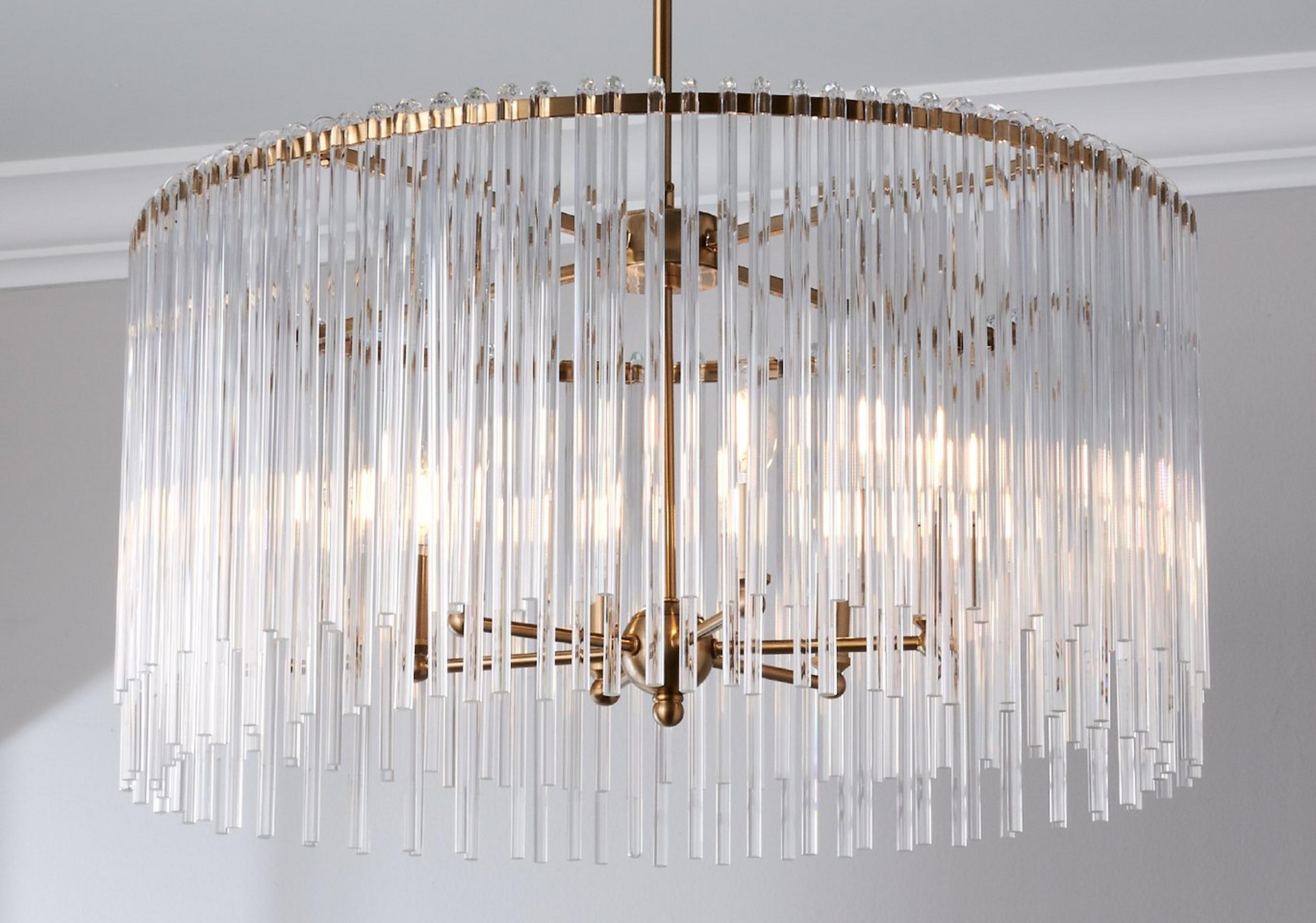 Glass-cicles Chandelier