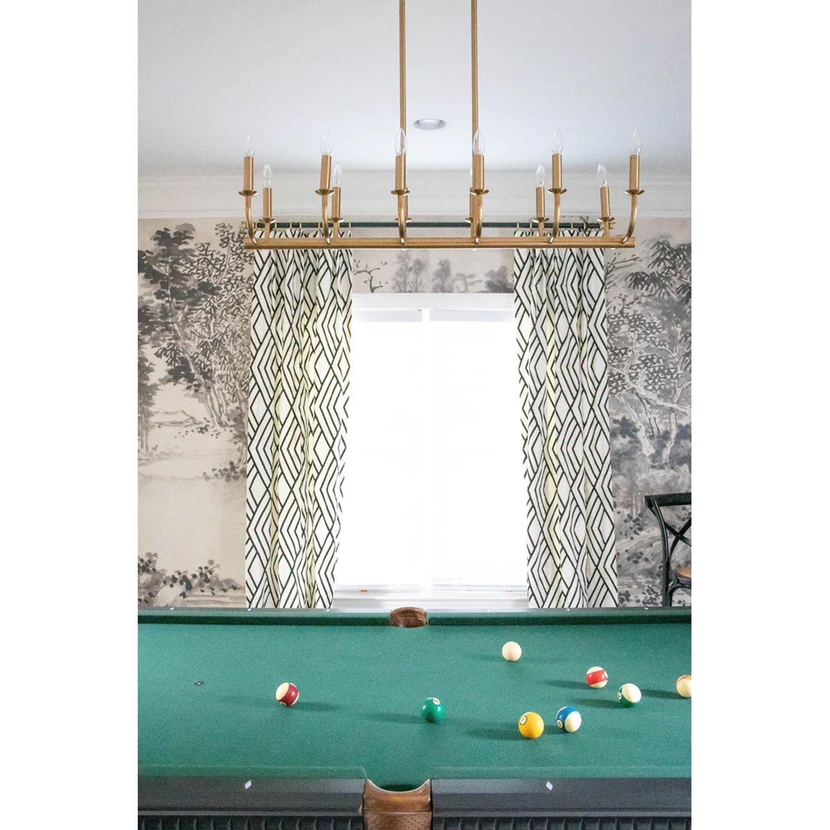 Moderately Modern Island Chandelier | Shades of Light