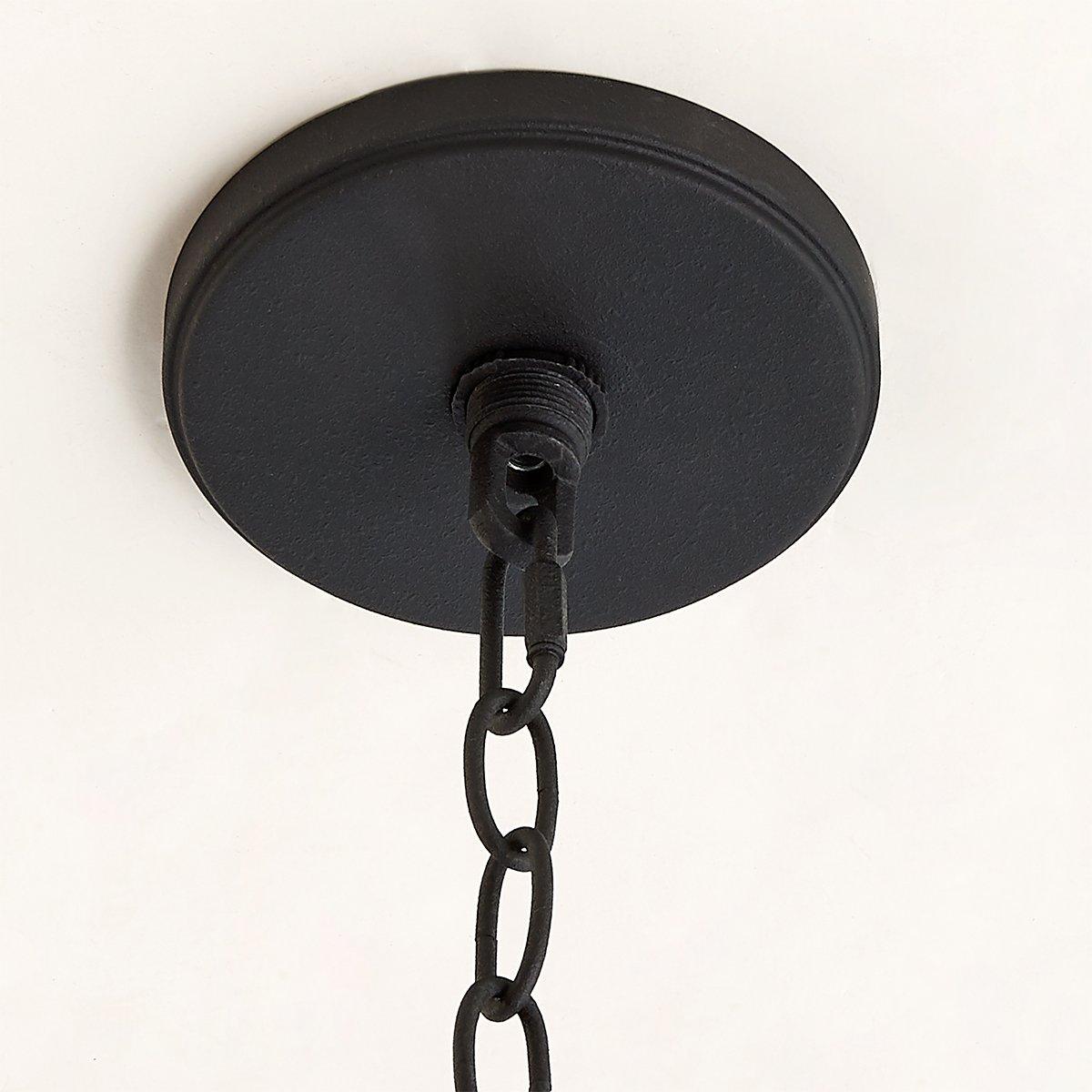 Curved Corner Chandelier - 6 Light | Shades of Light