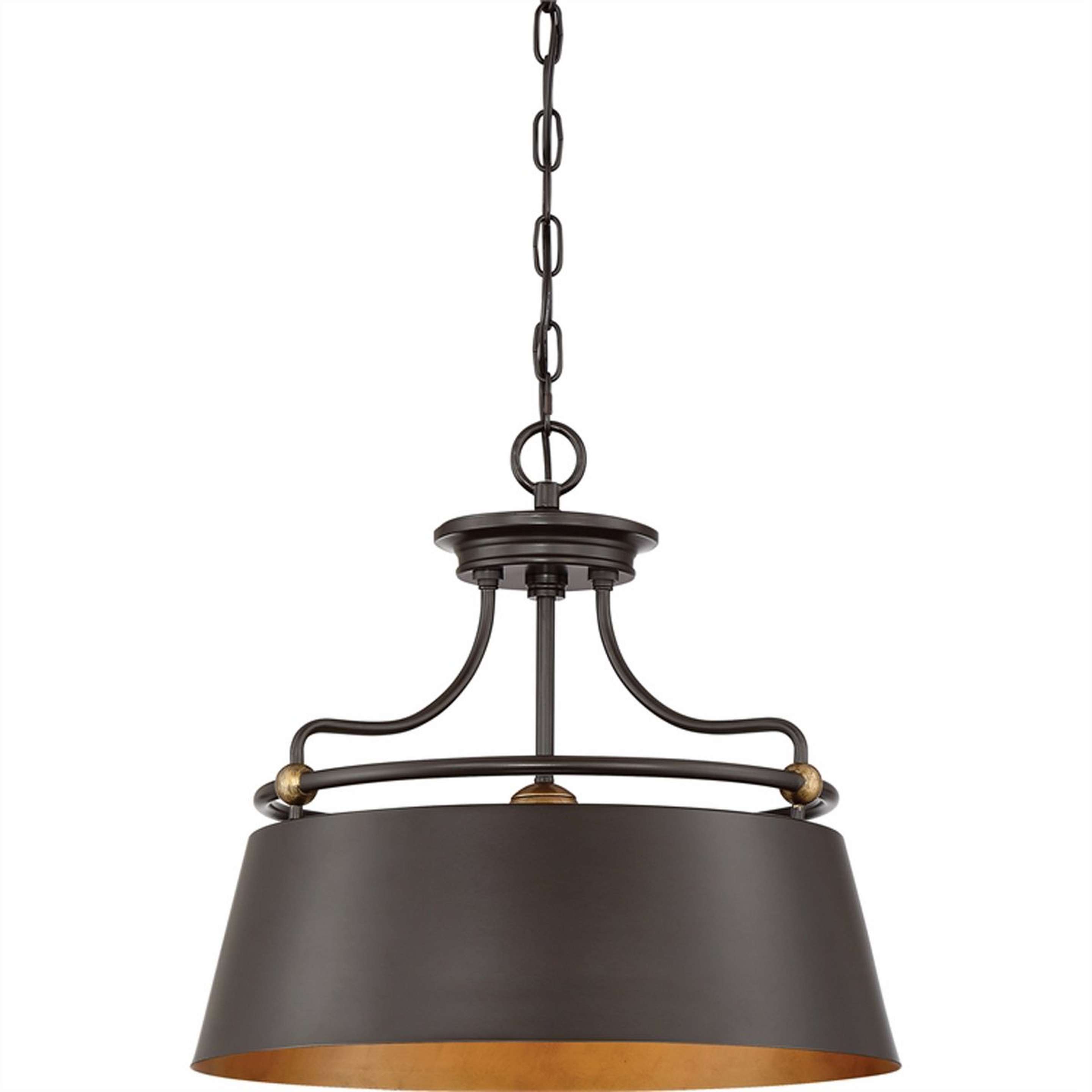 A Mayfair Chandelier with Bronze / Weathered Brass color