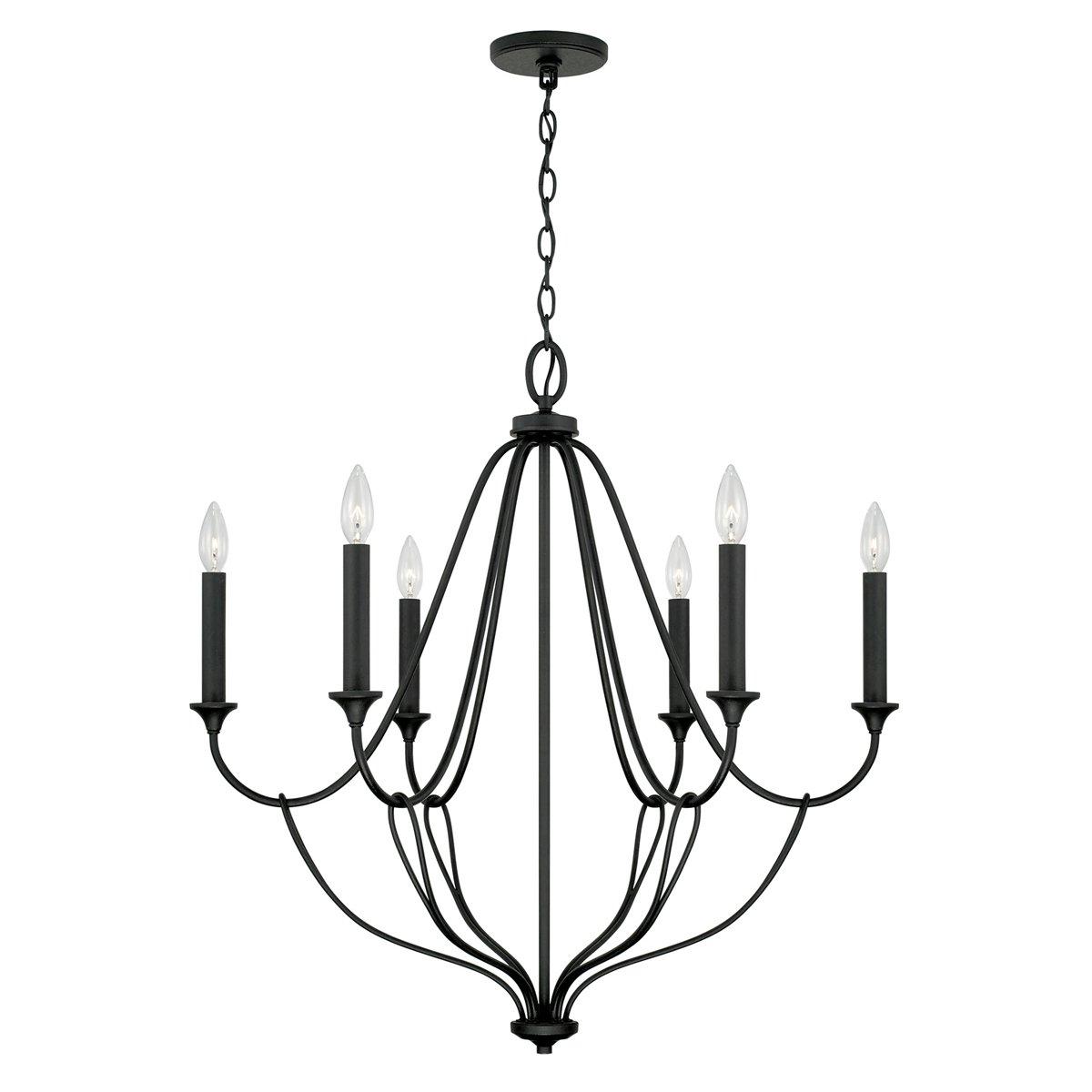 Claude Chandelier - 6 Light