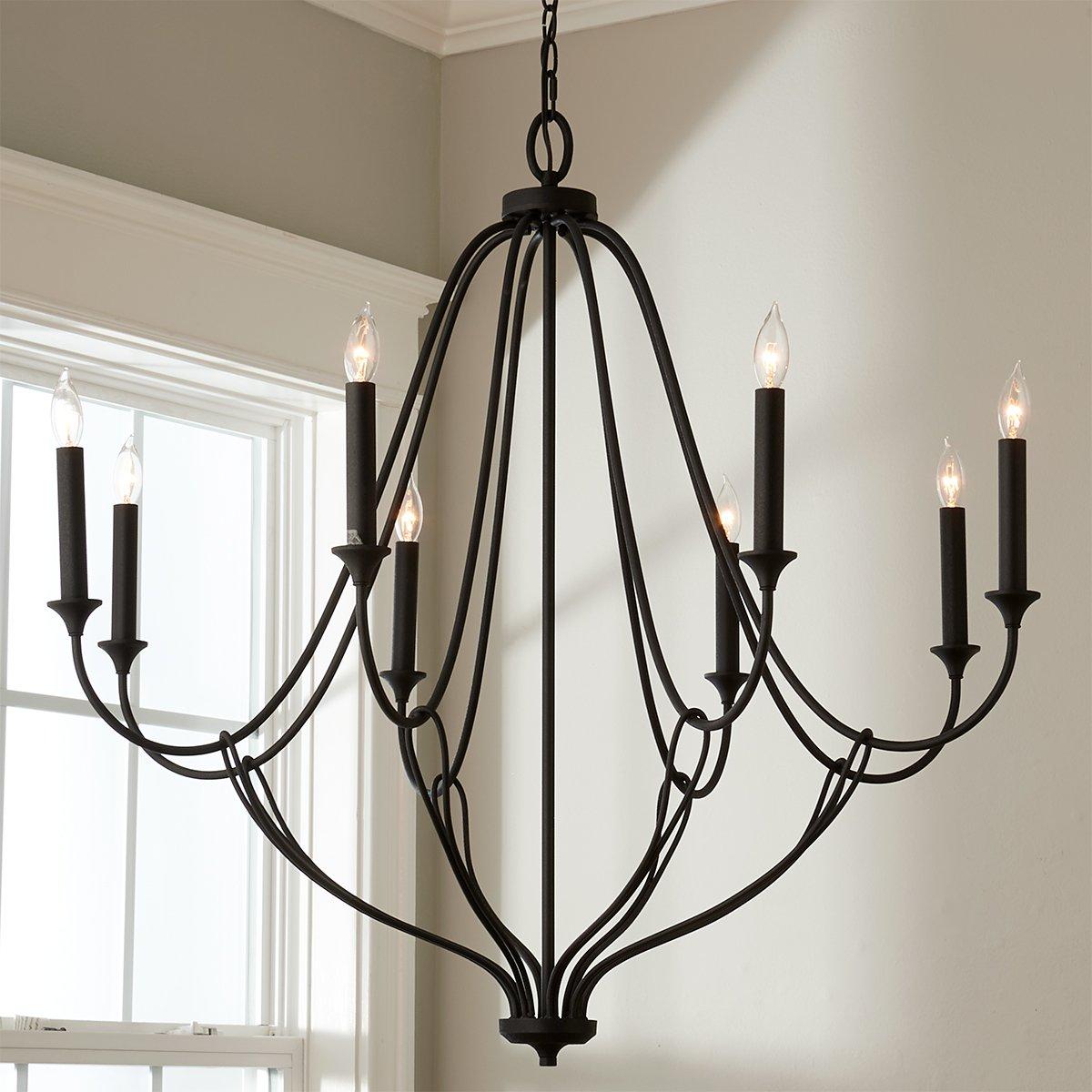 Claude Chandelier - 8 Light