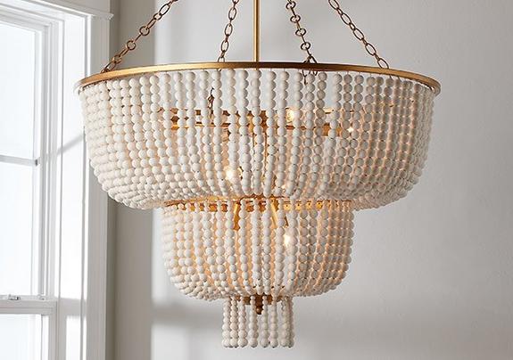 Beaded Chandeliers