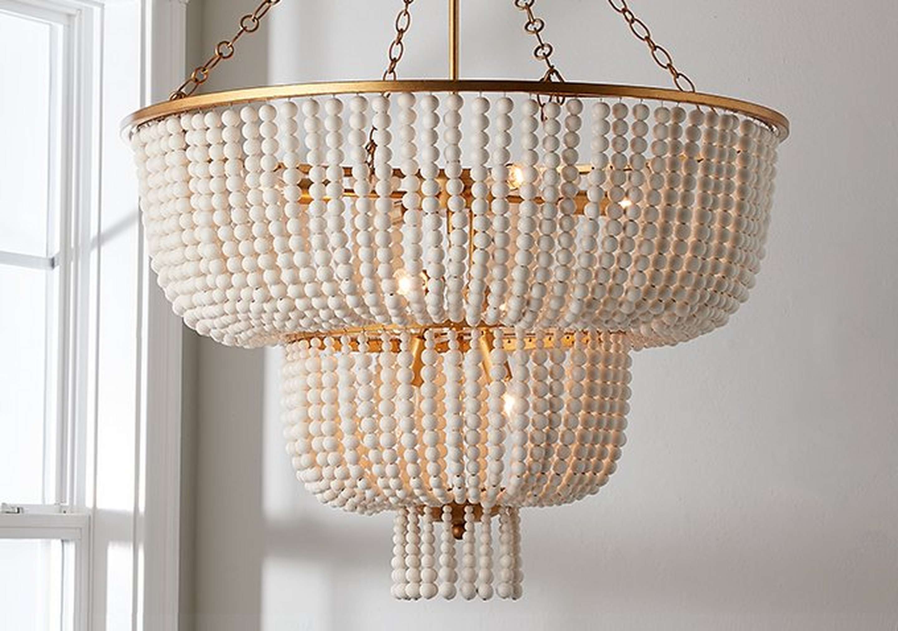 Beaded Chandeliers