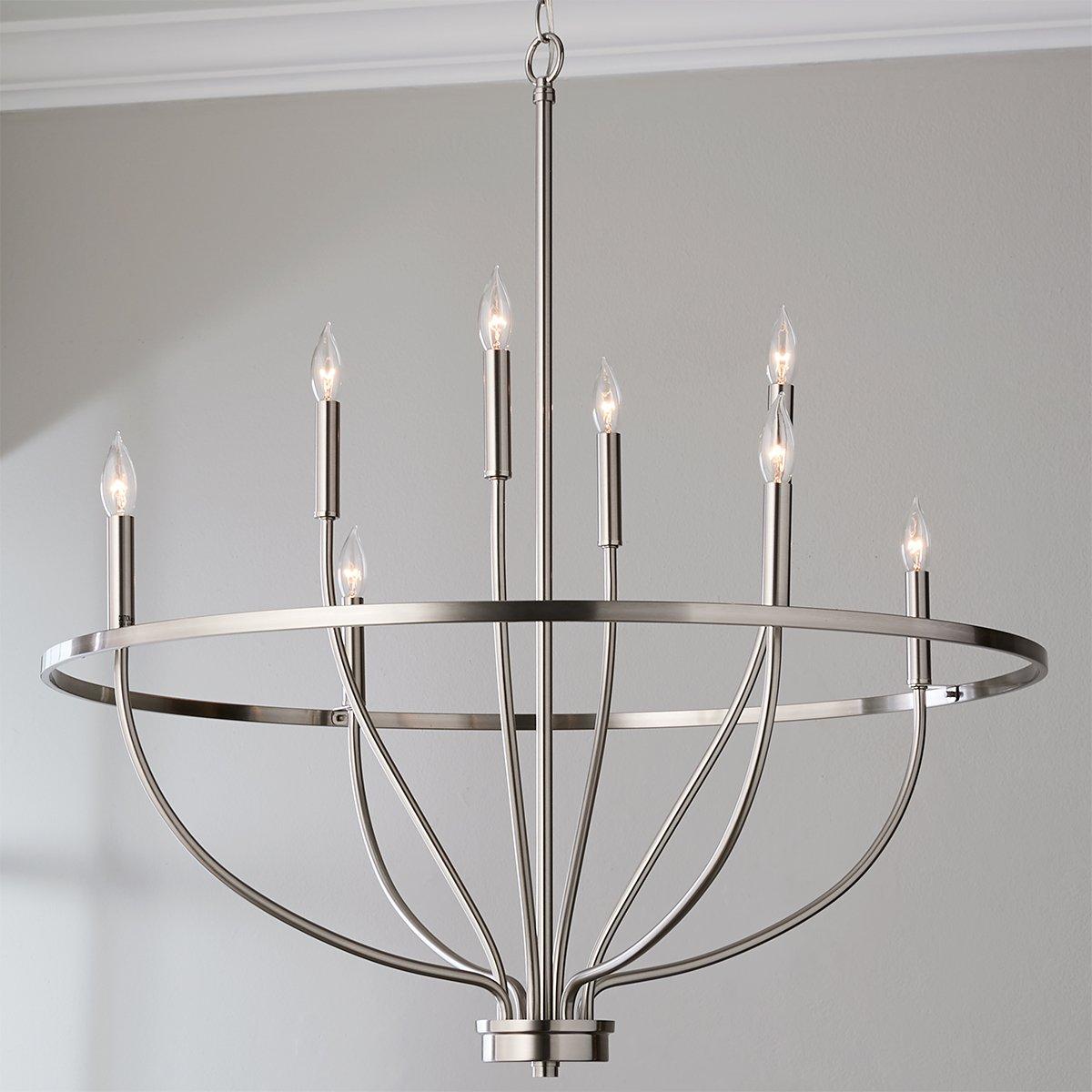 Alainey Chandelier - 8 Light | Shades of Light
