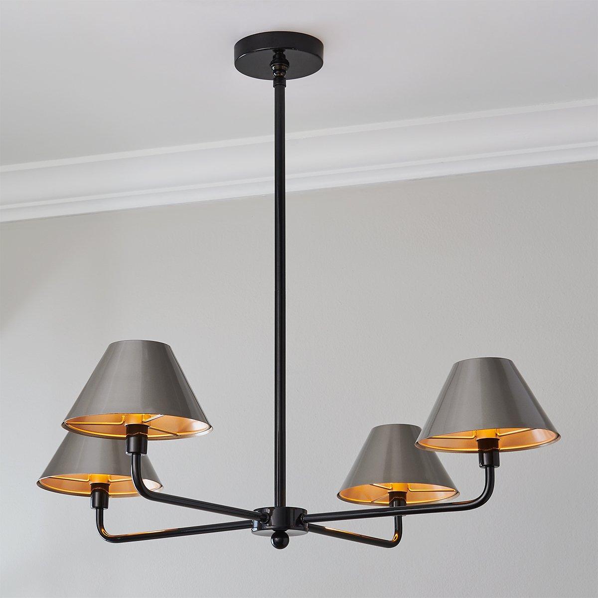 Chris Loves Julia Edie Chandelier - 4 Light | Shades of Light