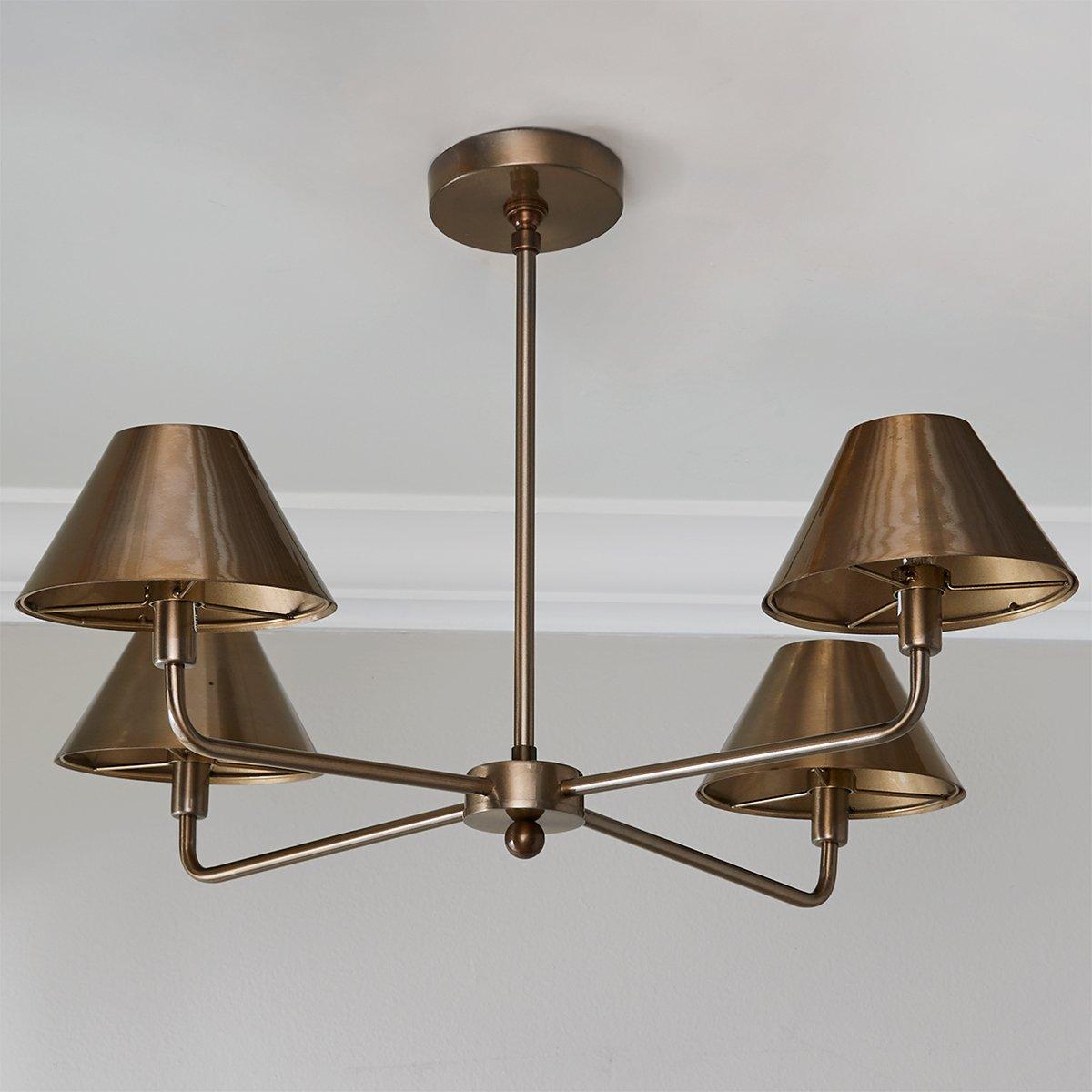 Chris Loves Julia Edie Chandelier - 4 Light | Shades of Light