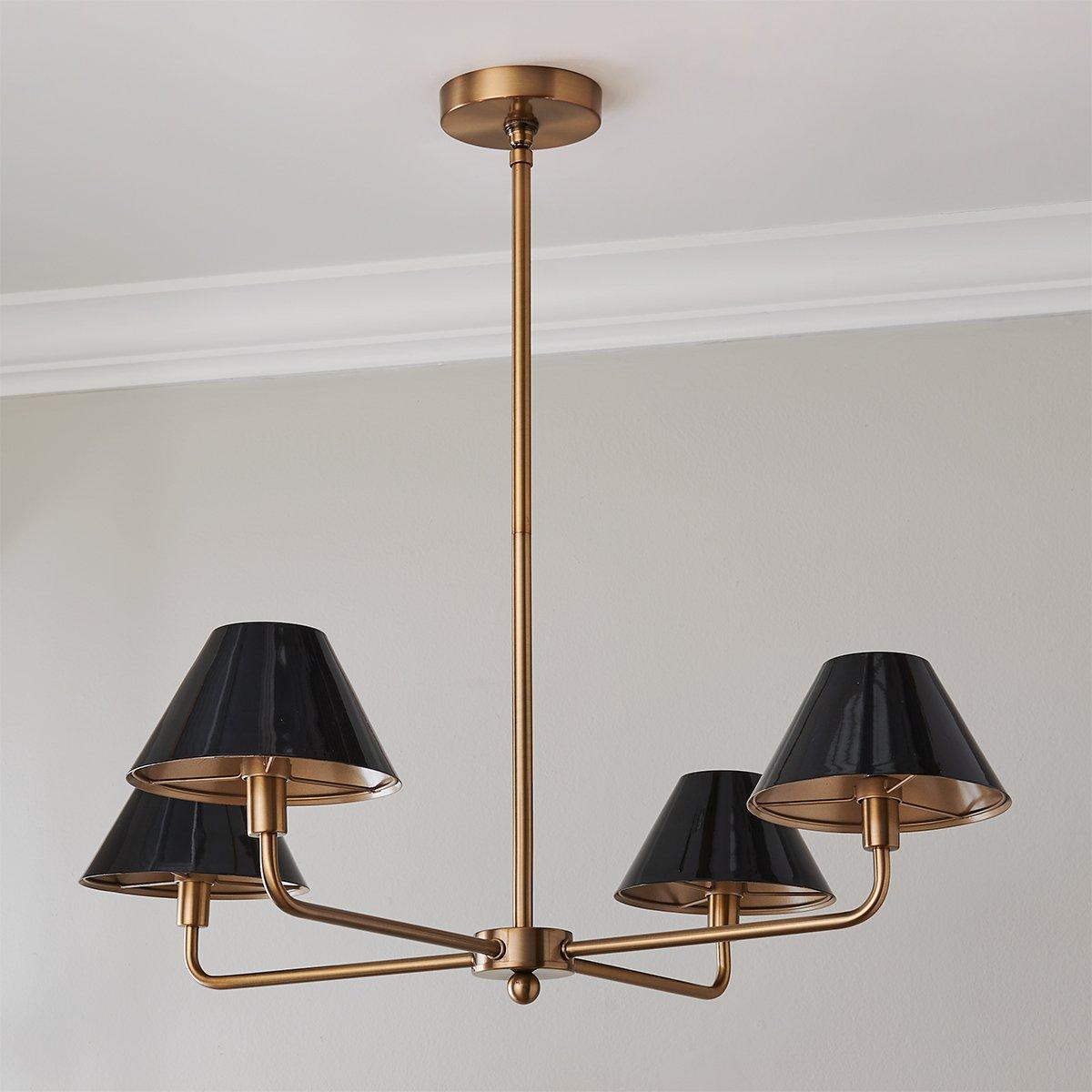 Chris Loves Julia Edie Chandelier - 4 Light