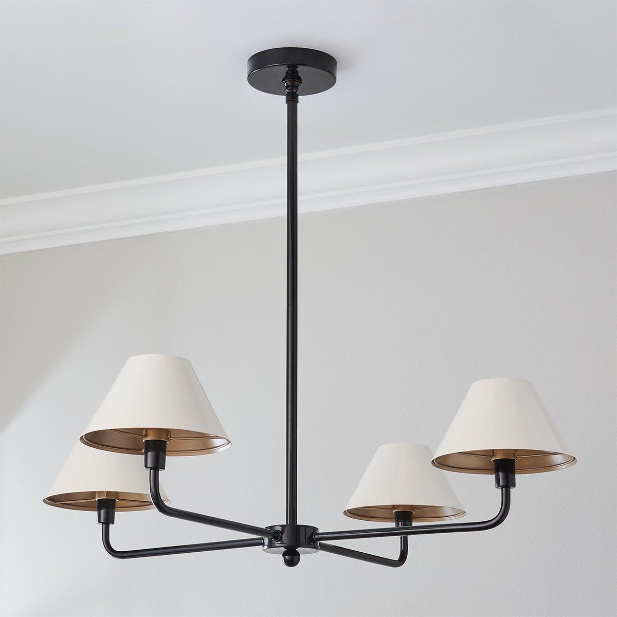 Chris Loves Julia Edie Chandelier - 4 Light | Shades of Light