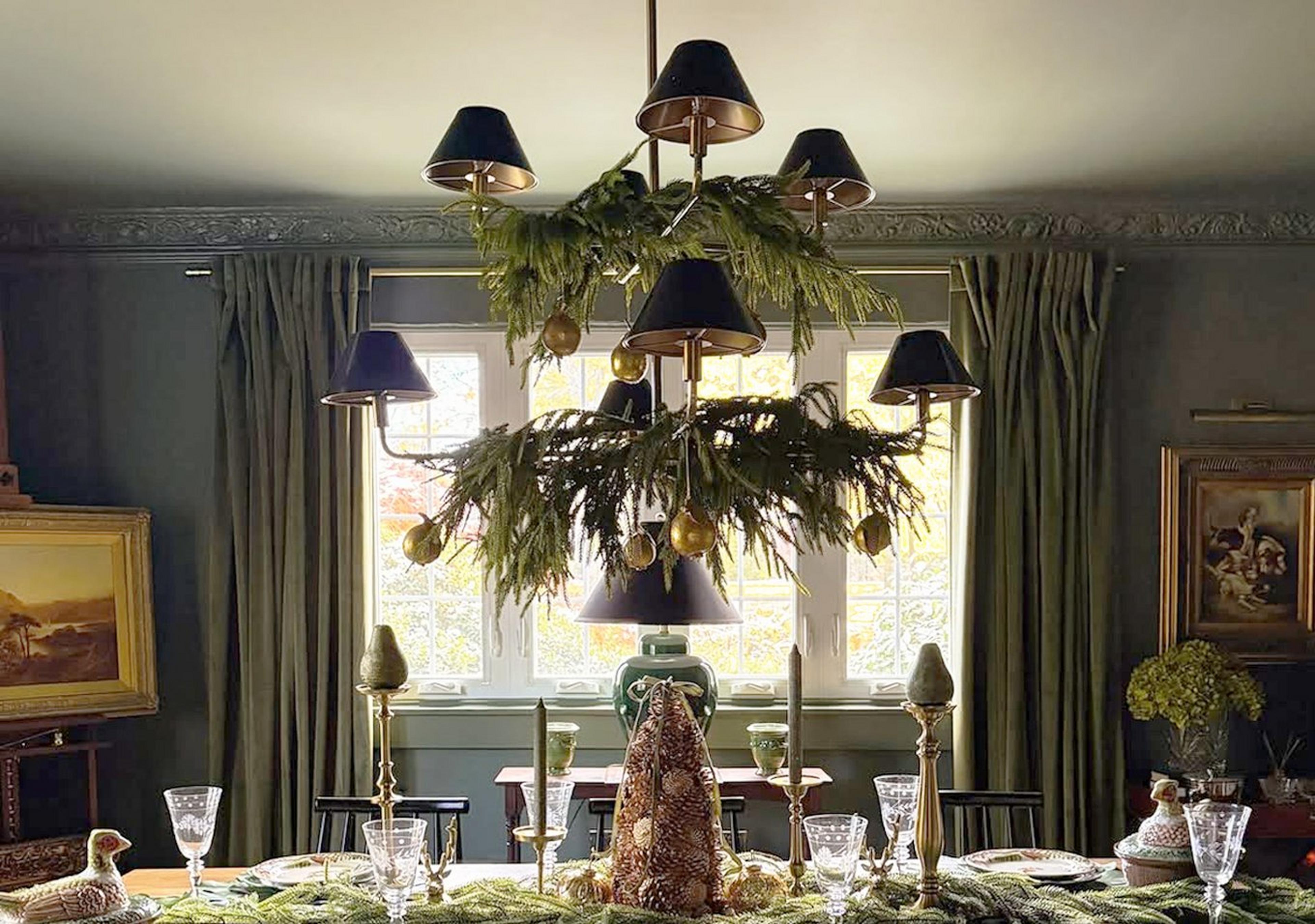 Chris Loves Julia Edie Two-Tier Chandelier