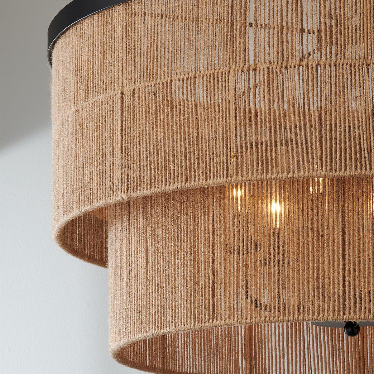Valdez Tiered Drum Chandelier | Modern Boho Lighting