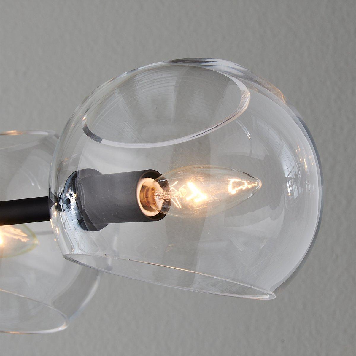 Xaviero Glass Vanity Light - 2 Light - Opal