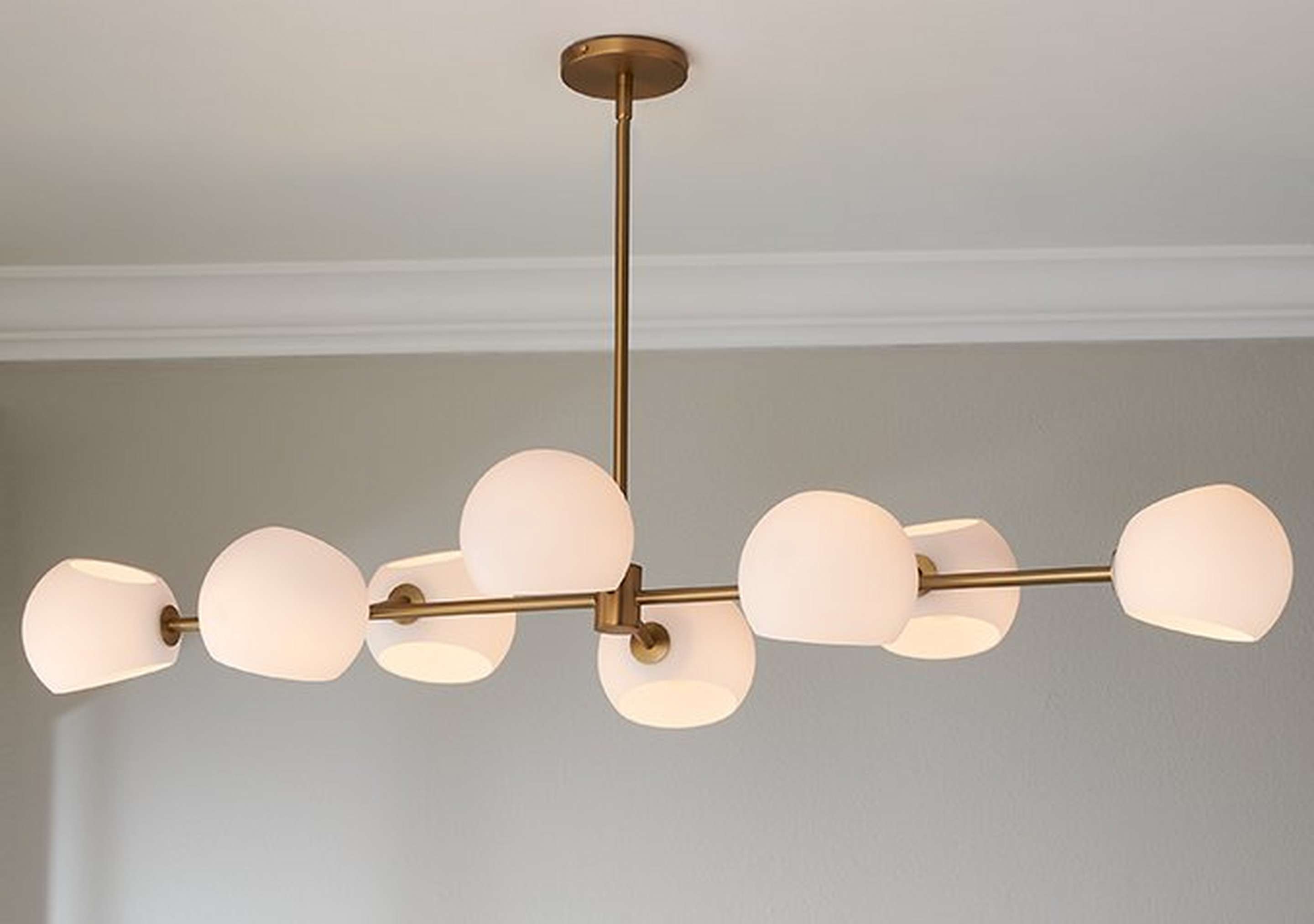 Xaviero Glass Island Chandelier