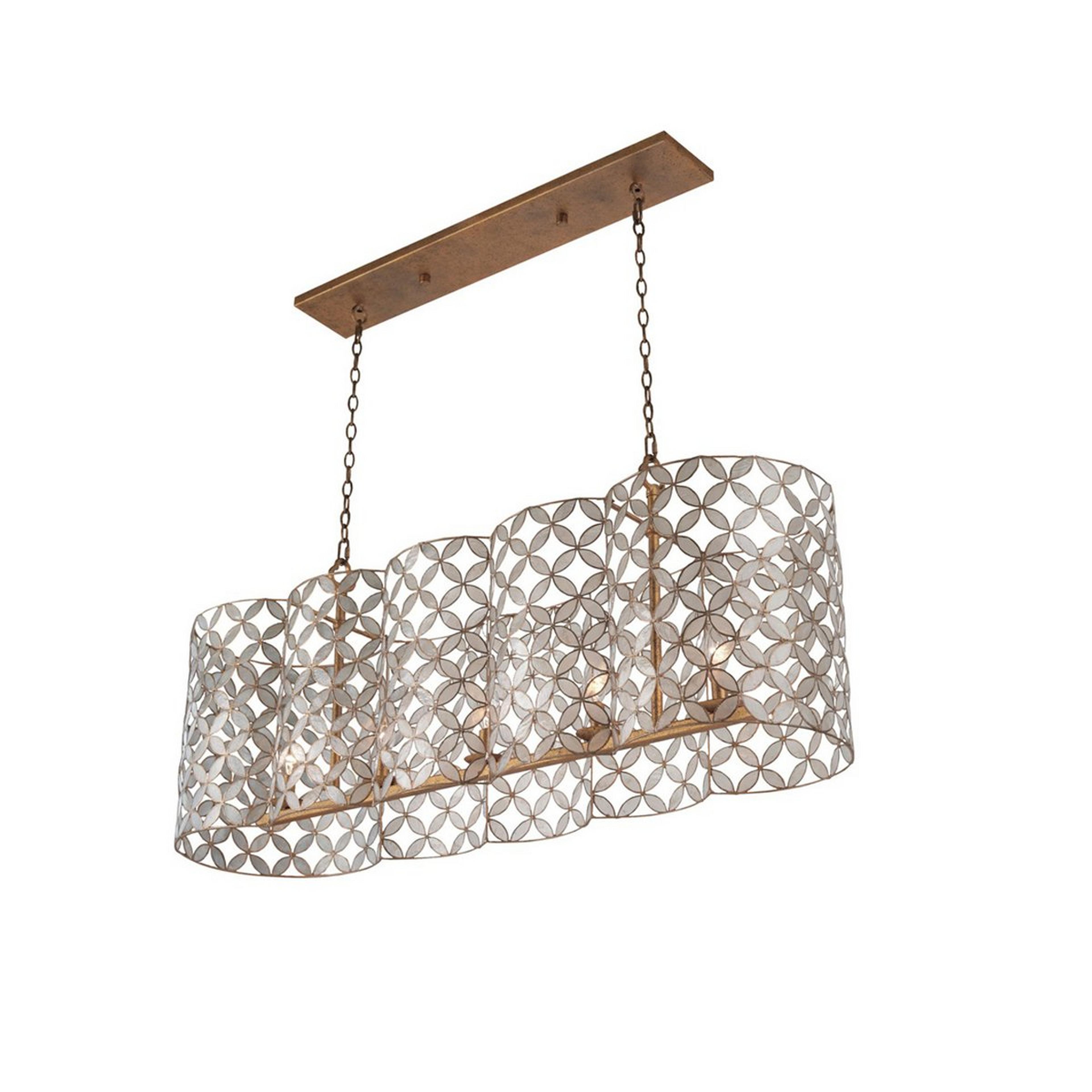 A Vierpas Island Chandelier with undefined color