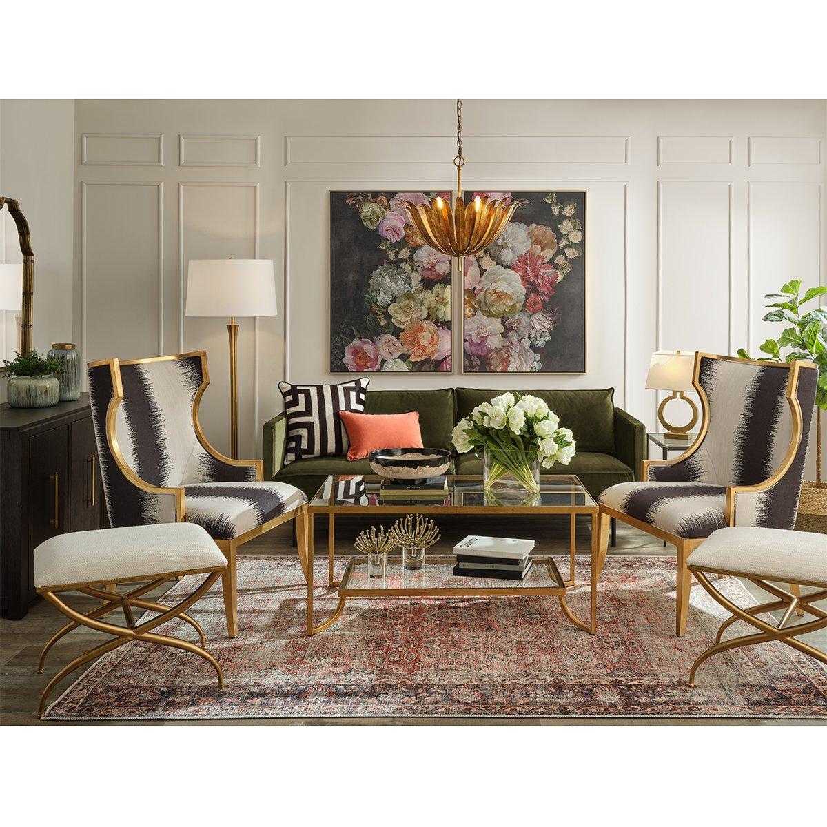 Vicenzio Leaf Chandelier - Large | Shades of Light