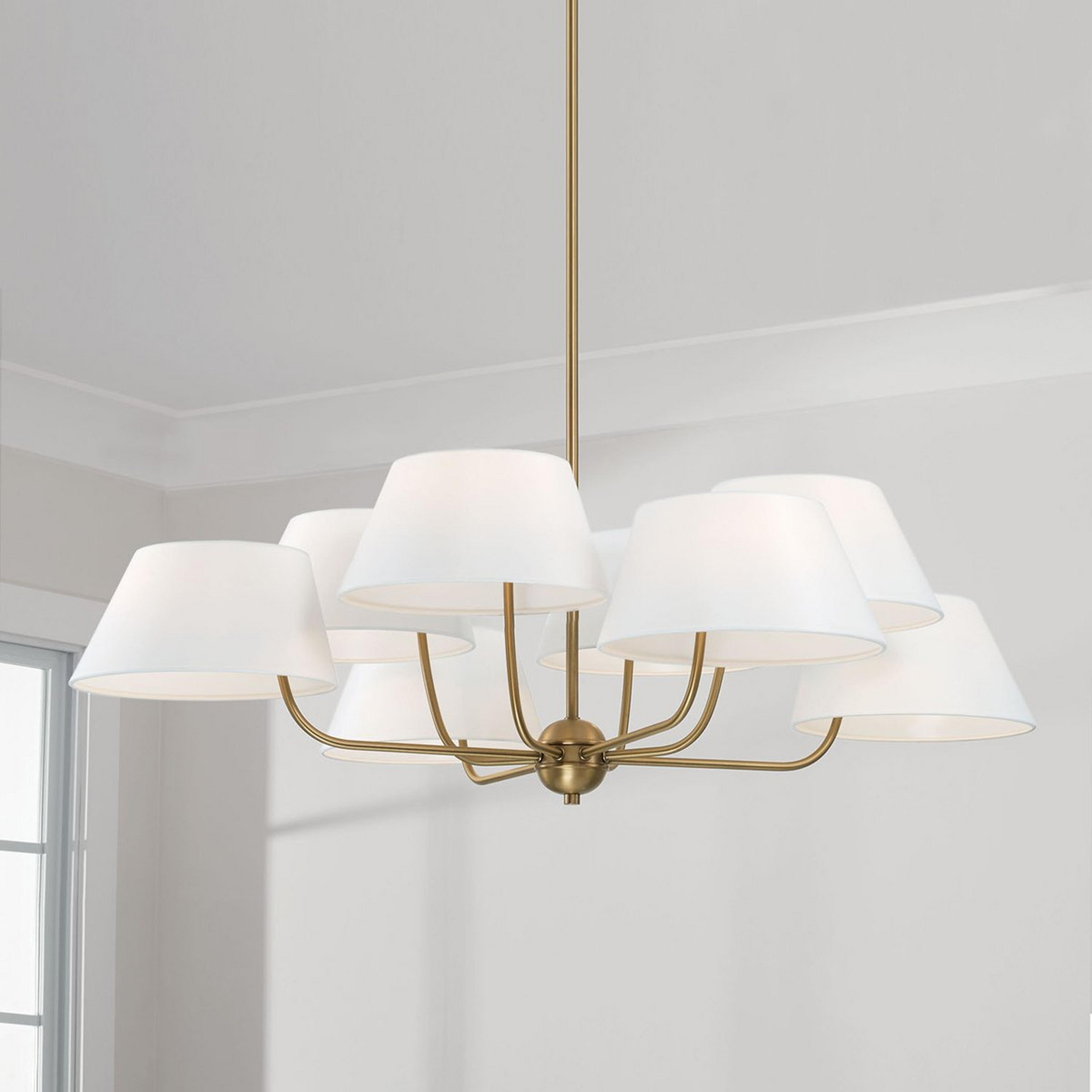 A Jardani Chandelier - 8 Light with undefined color