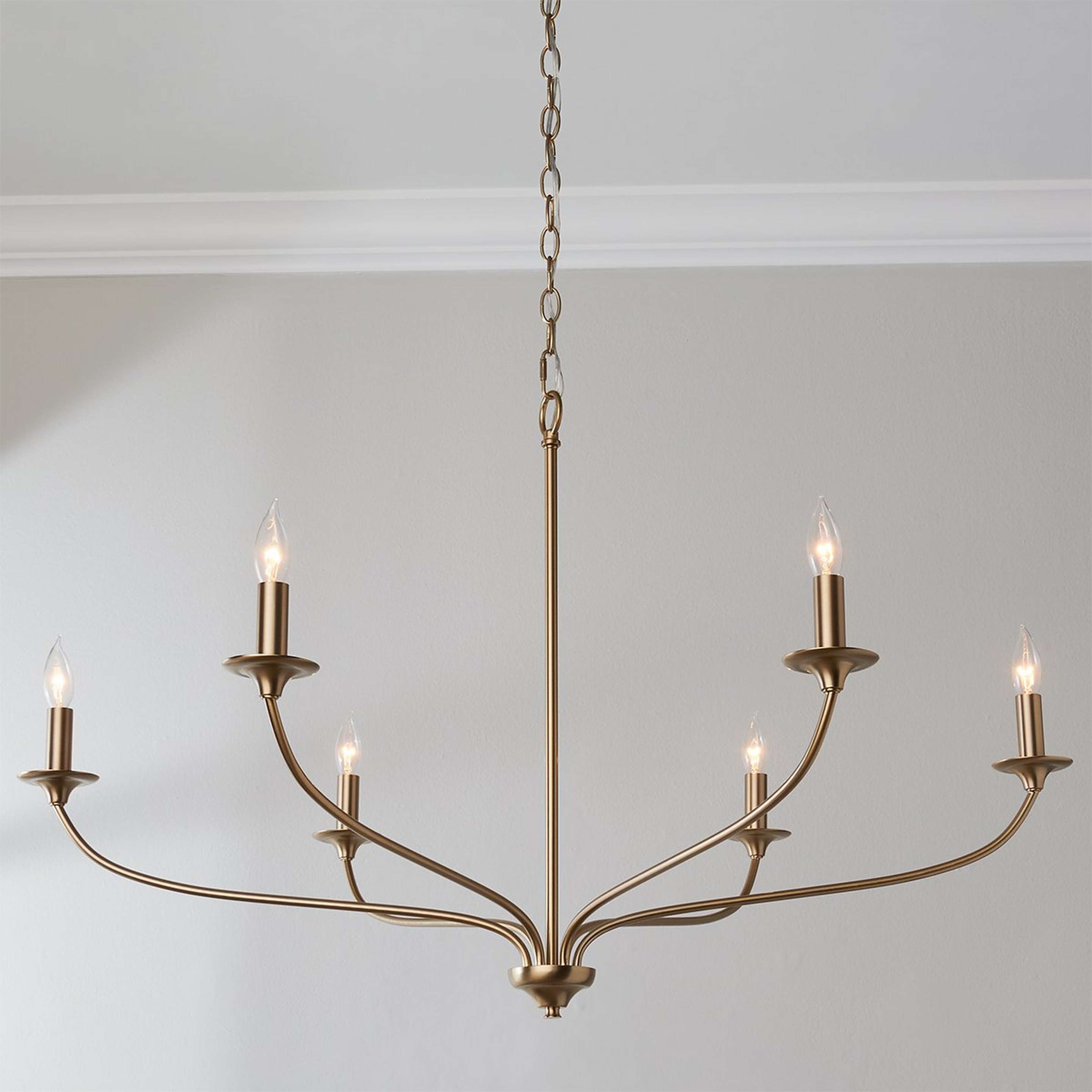 Alainey Chandelier for a minimalist chandelier option