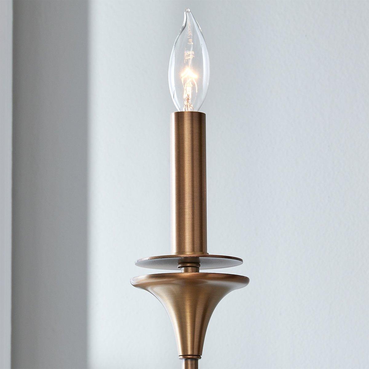 Mayhue 6-Light Chandelier - Elegant Lighting