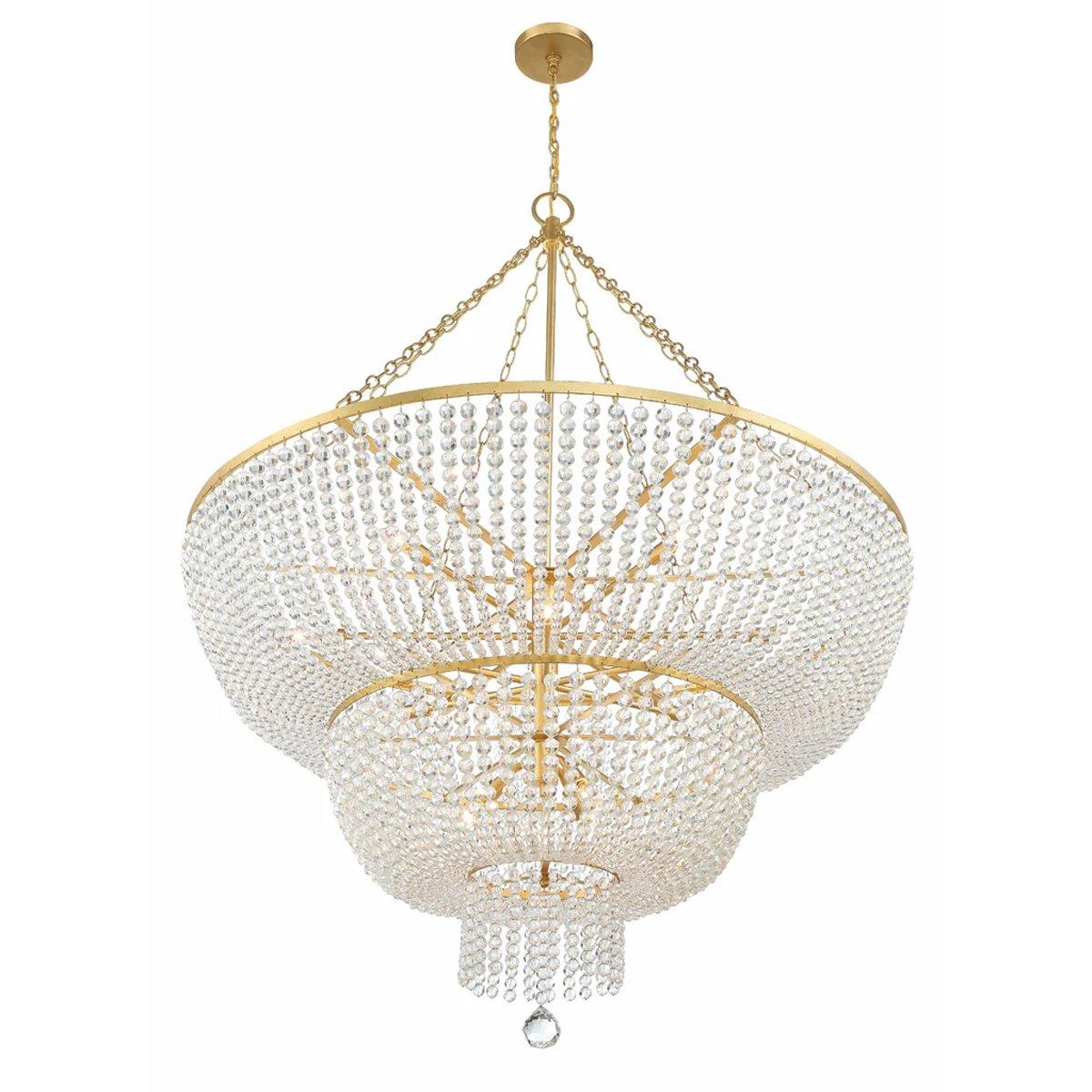 Sophisticated Sophie Tiered Chandelier - 15 Light