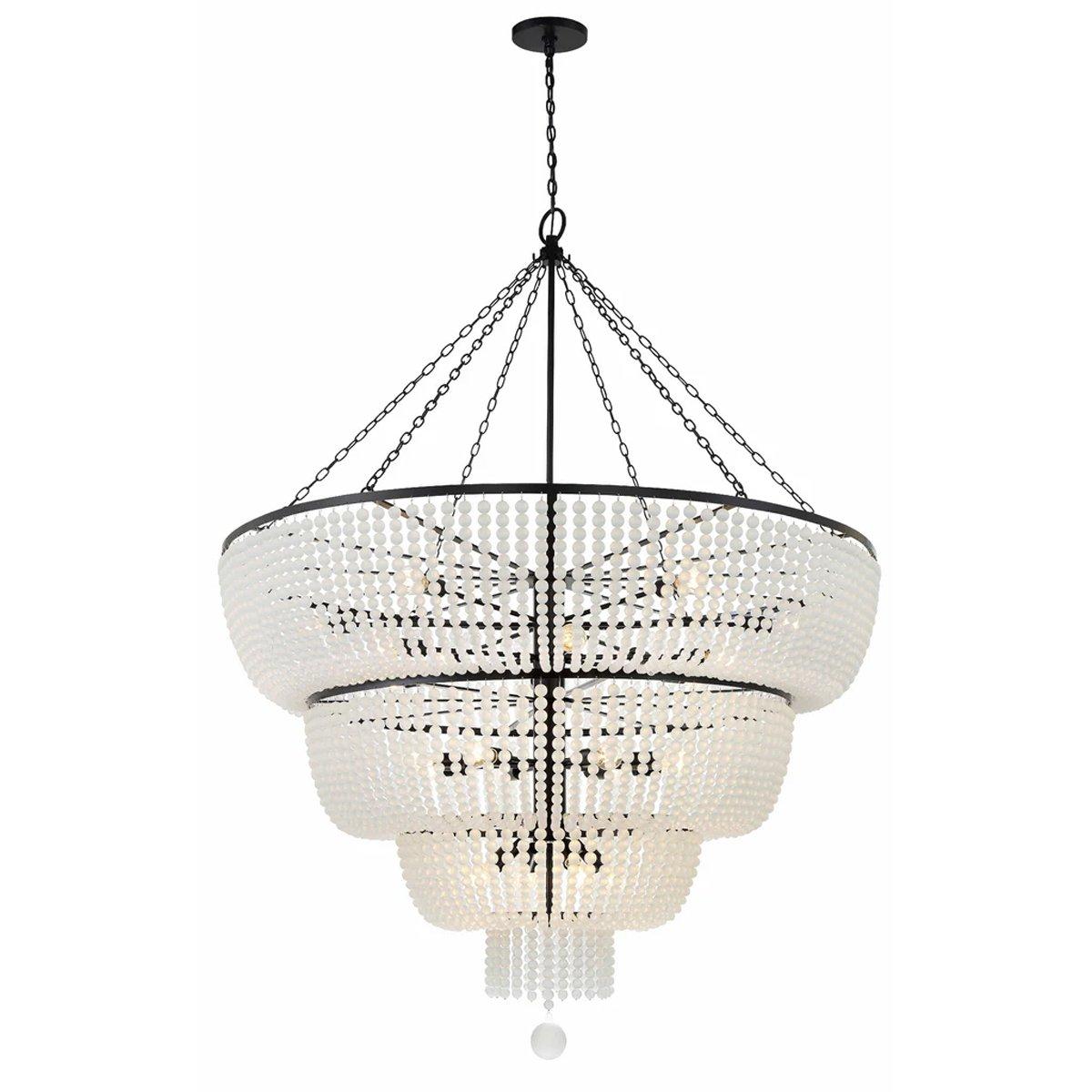 Sophisticated Sophie Tiered Chandelier - 24 Light