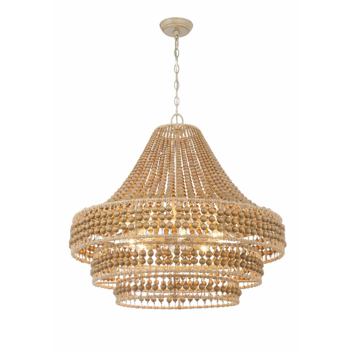 Beaded Bliss Chandelier - 8 Light | Shades of Light