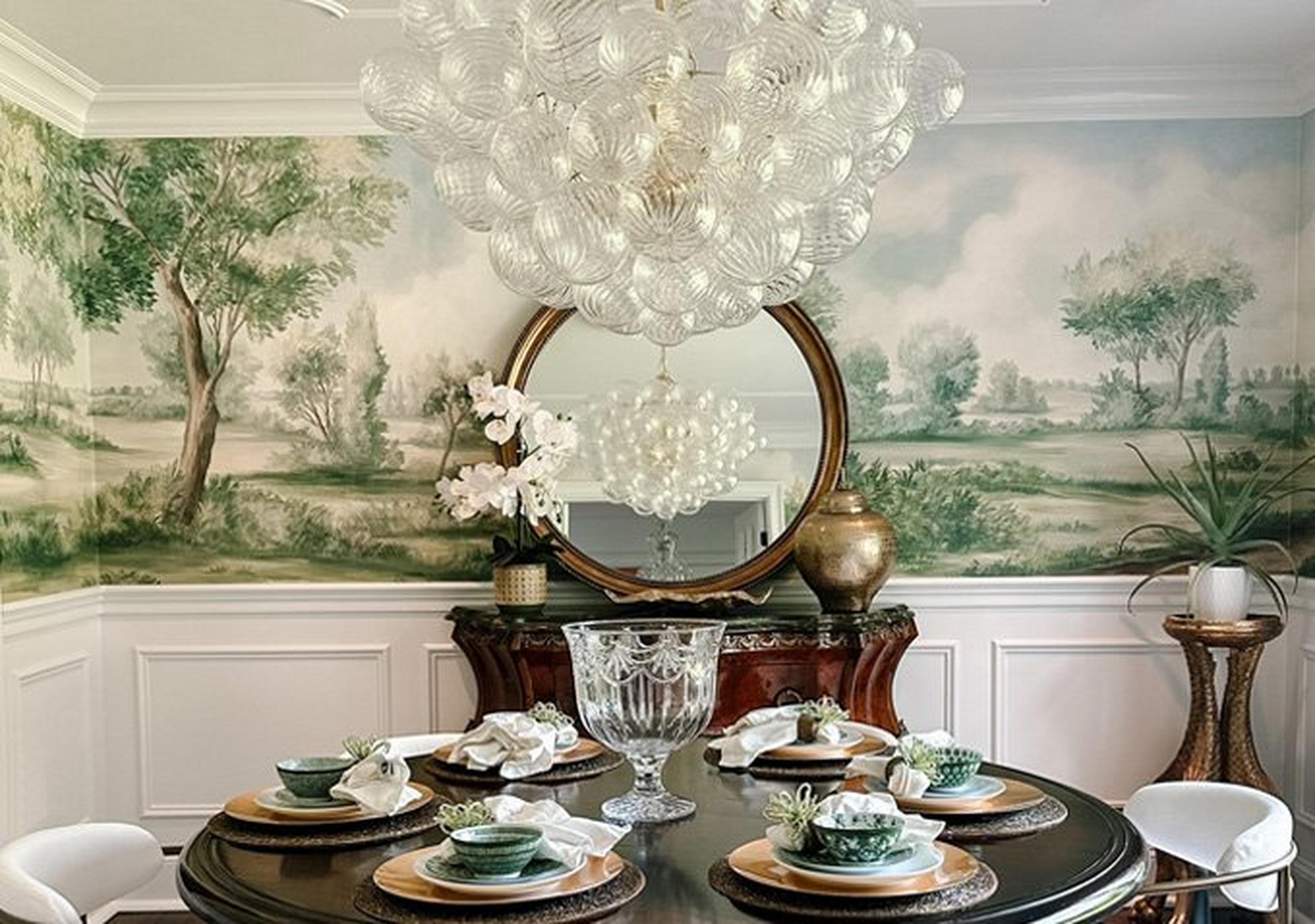 Aged Gold Large Amalia Chandelier