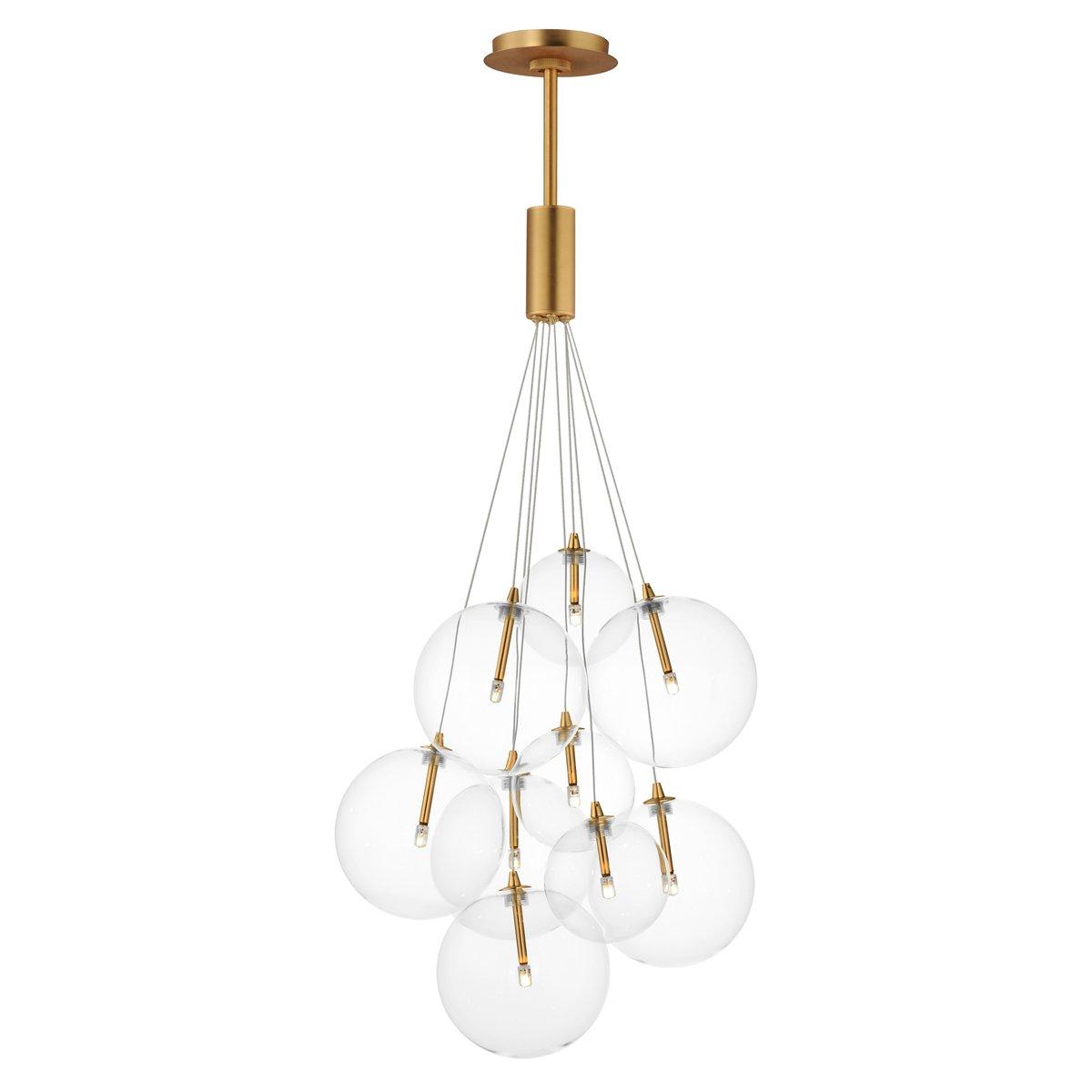 Smoke and Mirrors Globe Chandelier - 12 Light - Multi Smoke and Mirrors Globe Chandelier - 12 Light - Multi