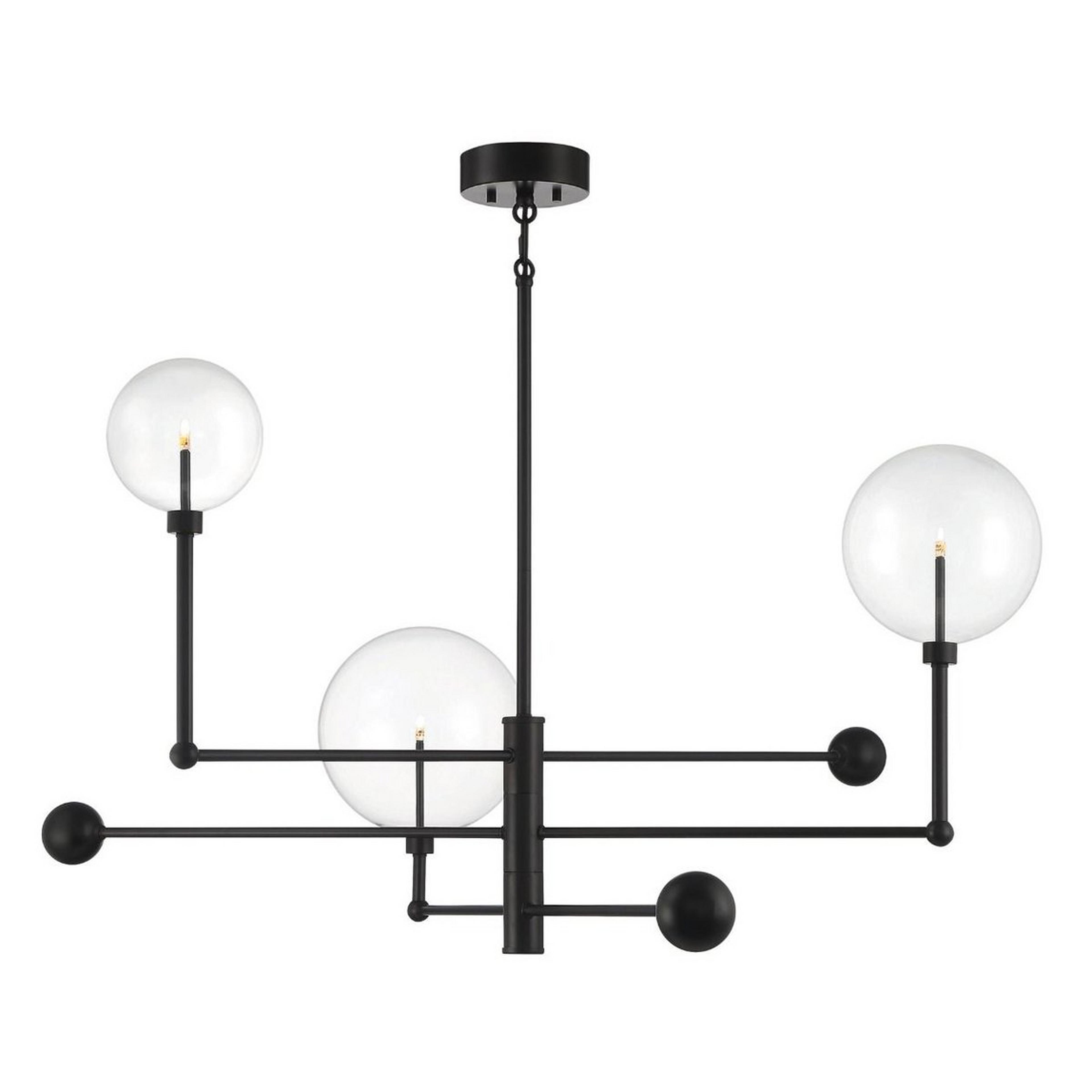 Dream Bubble Hand-Blown Globe Chandelier - Radial