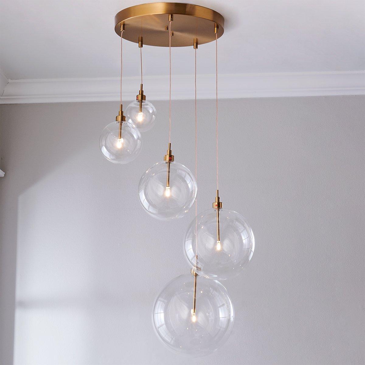Dream Bubble Hand-Blown Globe Chandelier - Cluster | Shades of Light