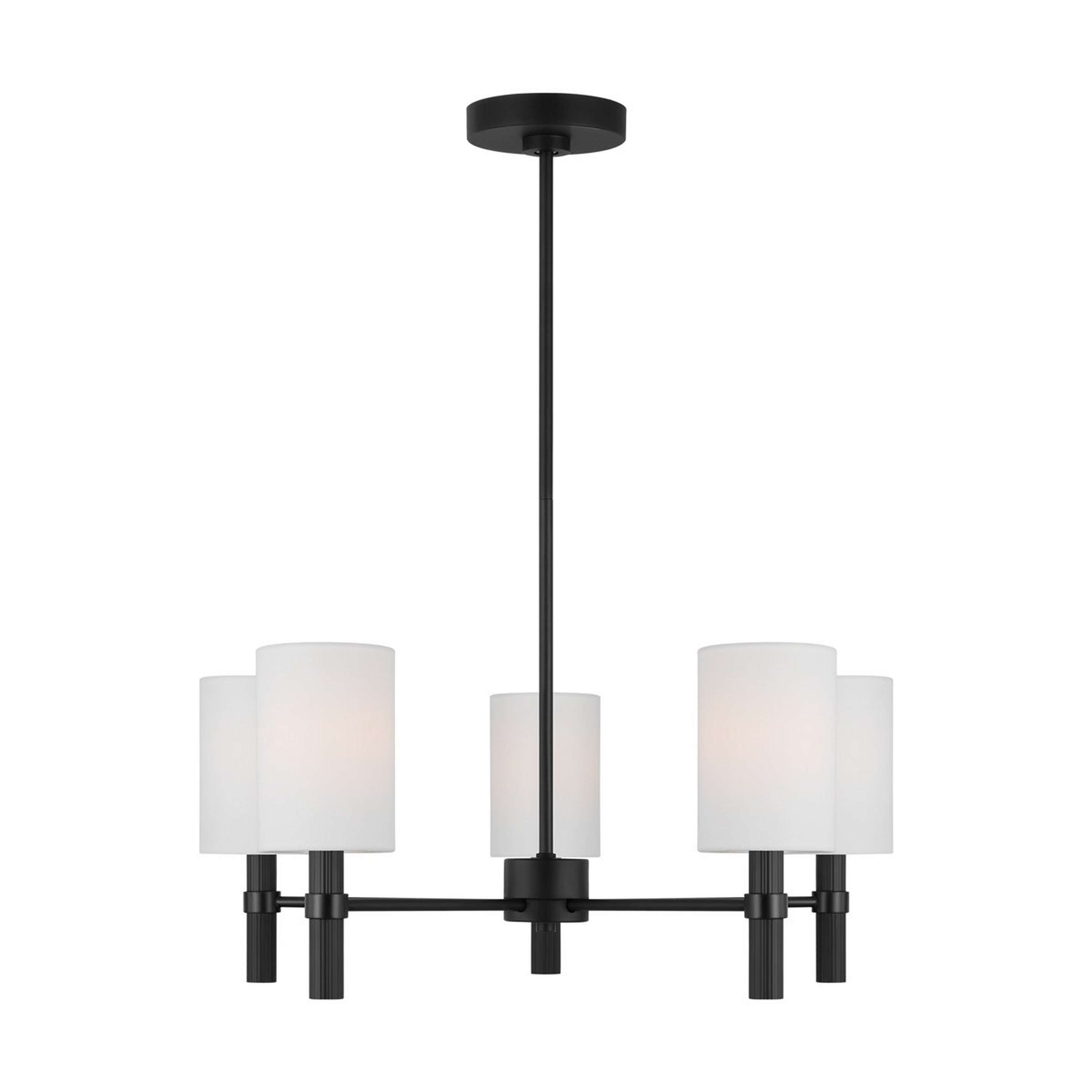 A Manor Chandelier - Small with Black color