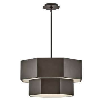 for Contemporary Hexagon Convertible Chandelier