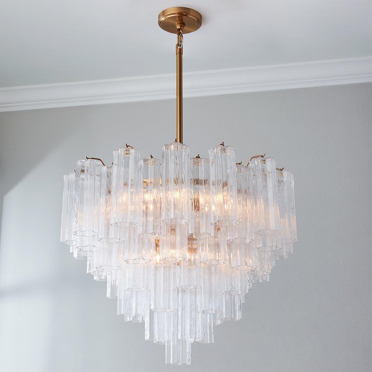 luz リング luzury Sparkling Crystal Block Ring Chandelier | Shades of Light