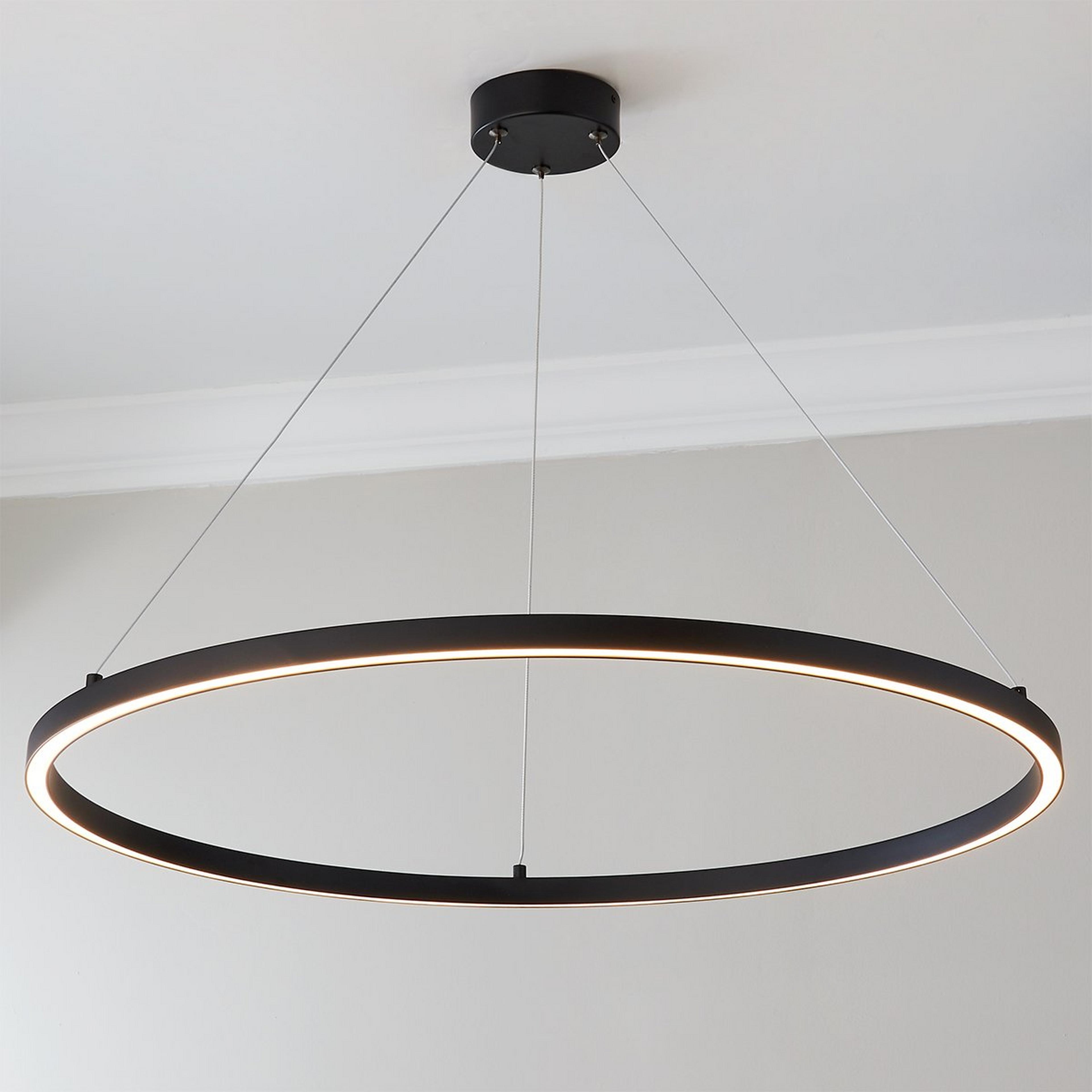 A Glory LED Chandelier - Large with Black color
