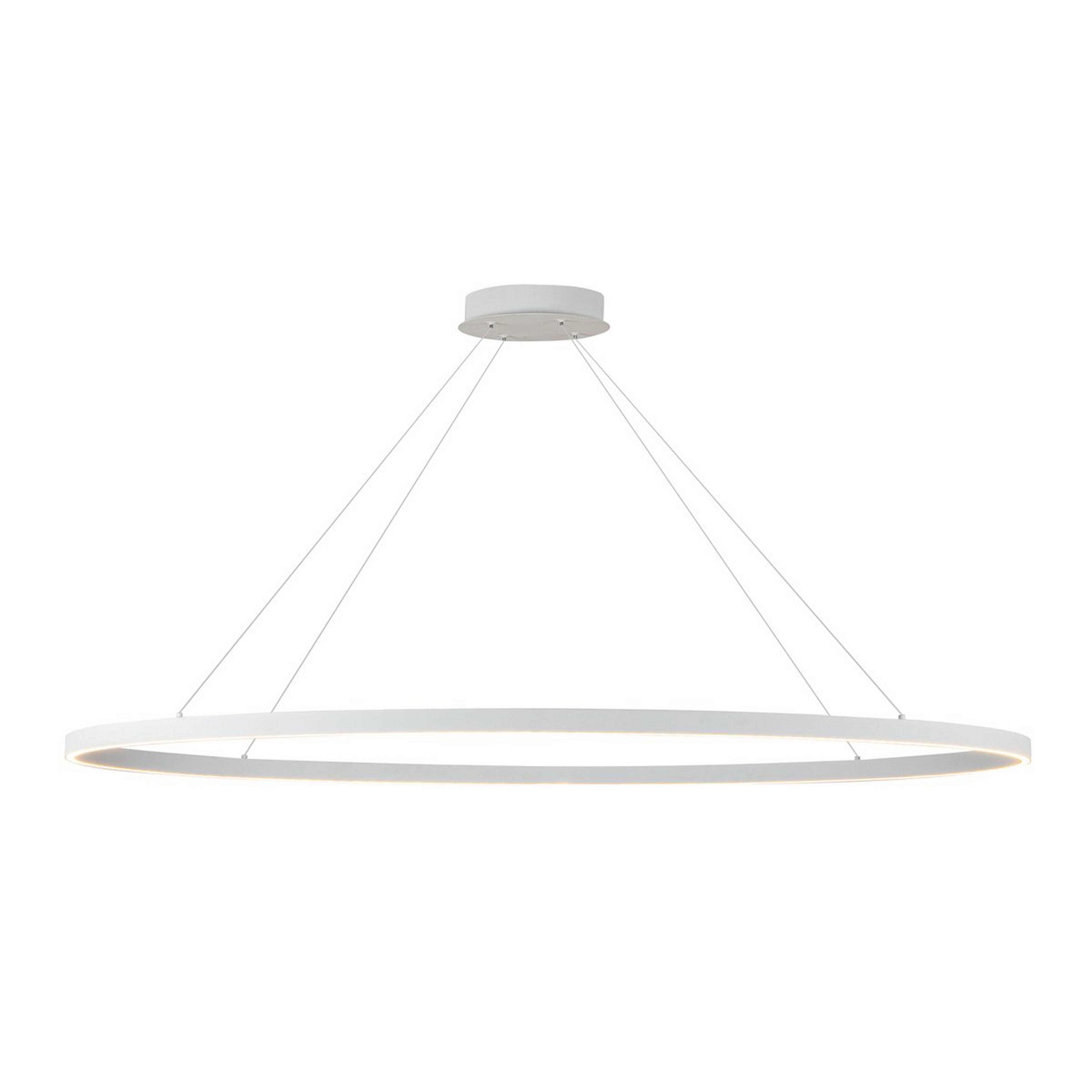 Gleaming Halo LED Chandelier - Medium