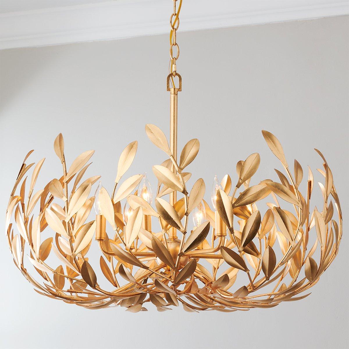 Olive Leaf Stem Sconce - 1 Light | Shades of Light
