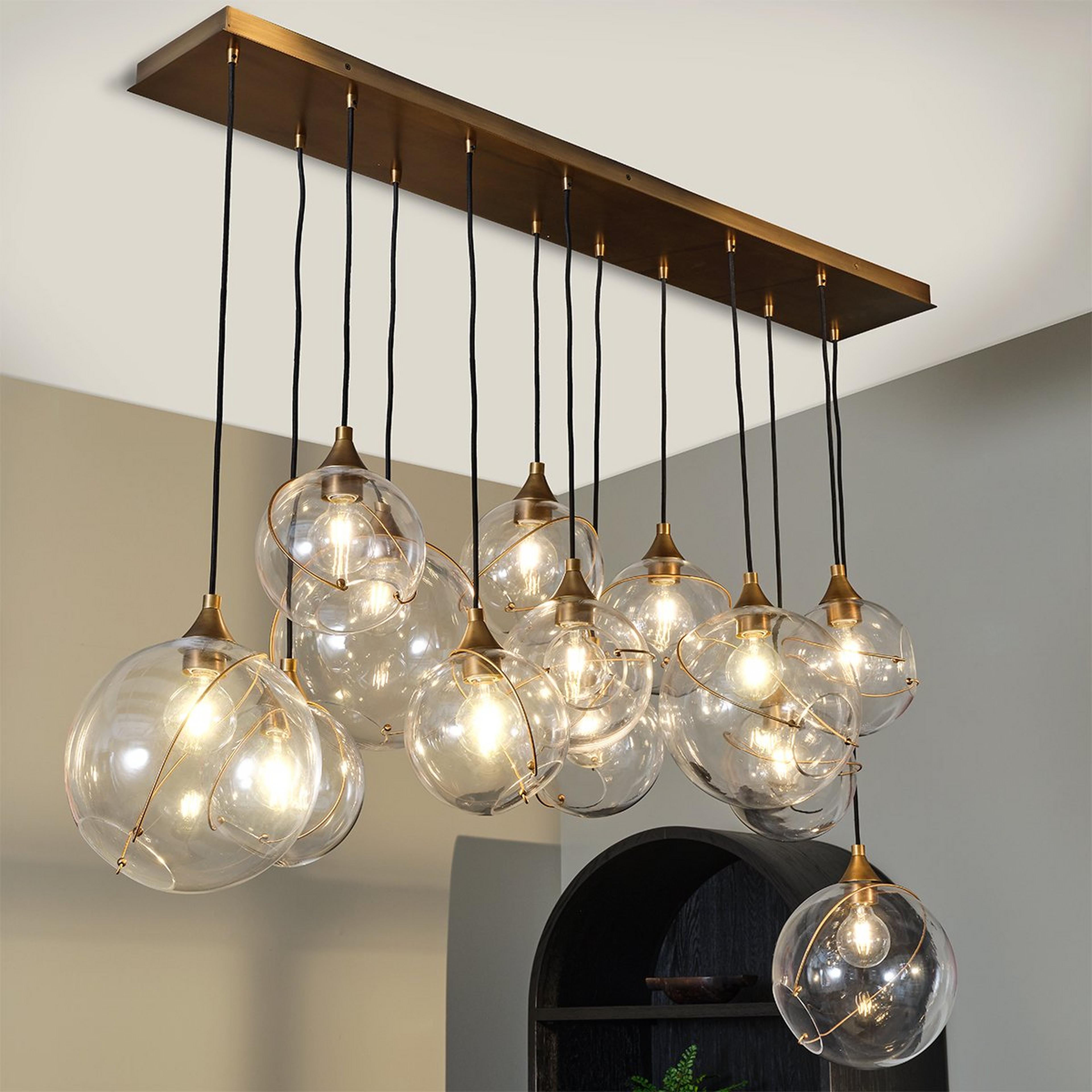 Open Orbit Island Chandelier