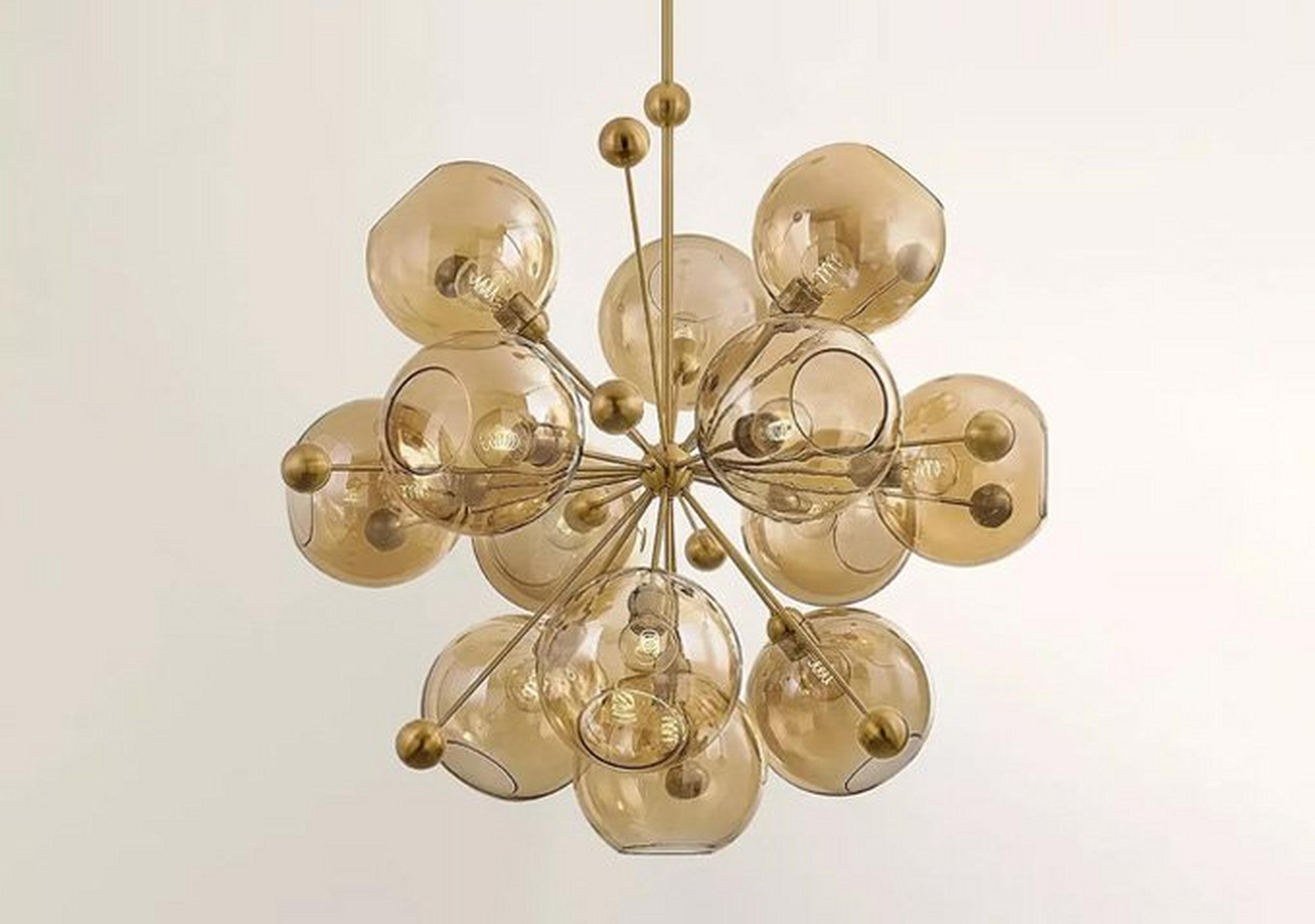 Large Brass Product Dardanelle Chandelier